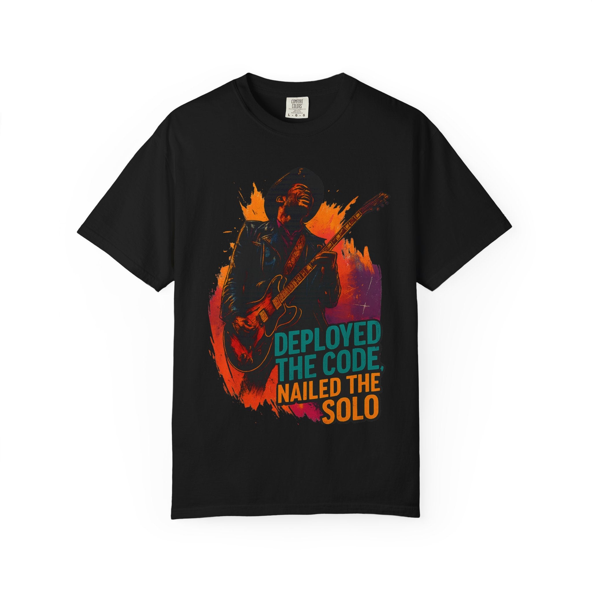 Deployed the Code, Nailed the Solo | Funny Developer T-Shirt