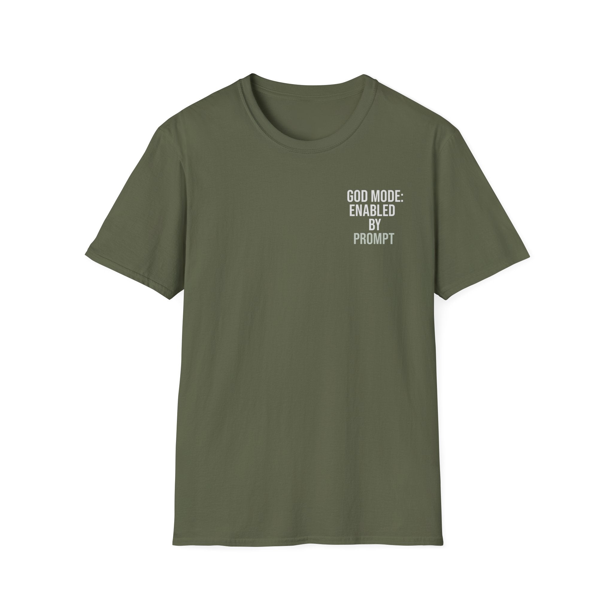 God Mode: Enabled By Prompt – AI x Humanity Tee