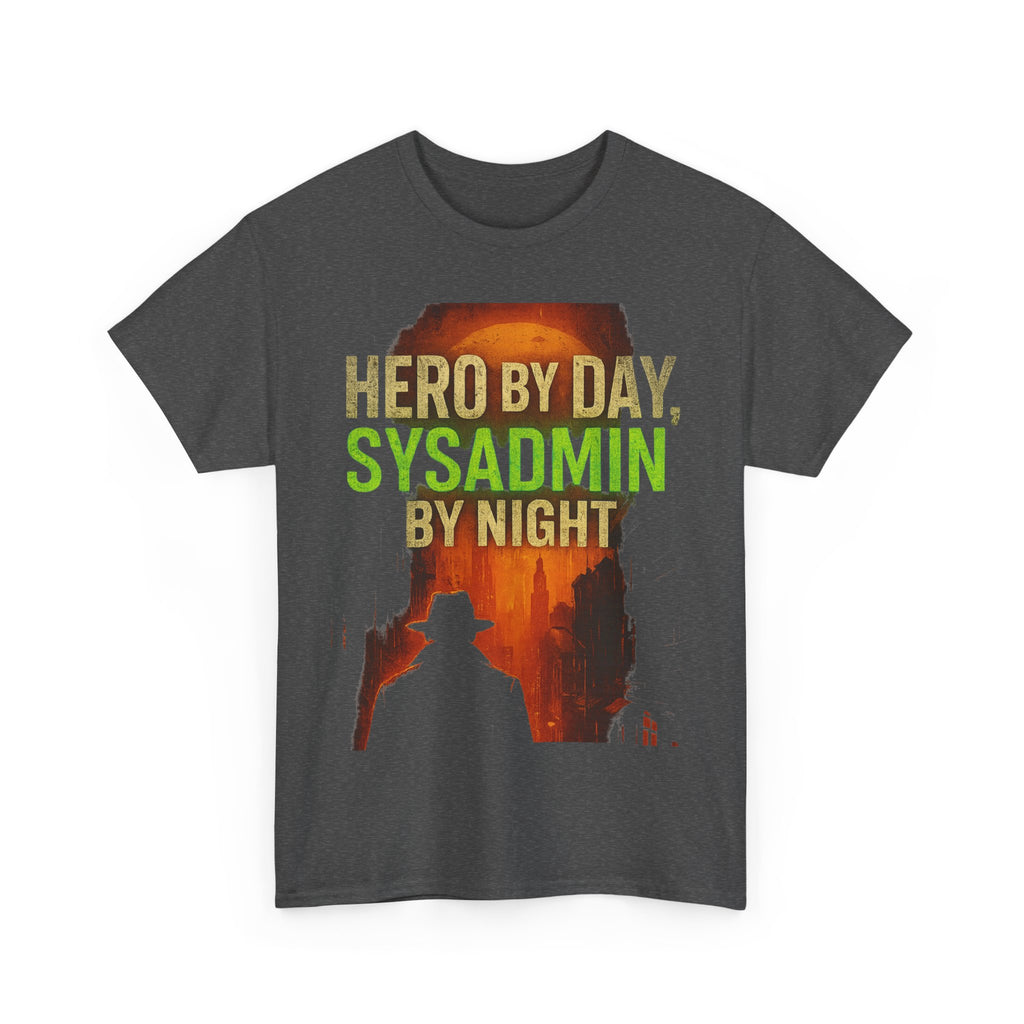 Hero by Day Sysadmin by Night Tee | Graphic T-Shirt for IT Professionals | Geeky Gift | Unisex Cotton Tee | Fun Office Apparel, [...]
