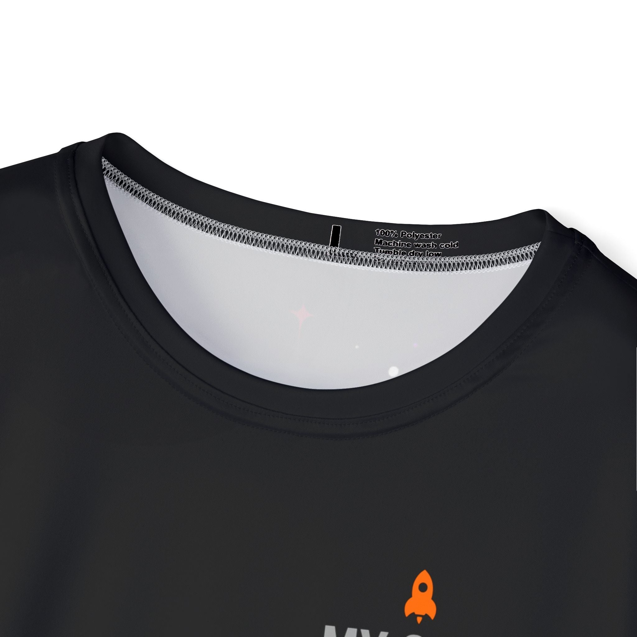 Men's Sports Jersey: Bold Rocket Launch Sarcasm T-Shirt for DevOps Engineers, Geeky Tech Lovers. My Code Runs Faster Than This Rocket Tee,