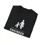 Engineer Dad Unisex T-Shirt, Funny Father's Day Tee, Gift for Dad, Engineer Humor Shirt, Casual Wear, Parenting Apparel