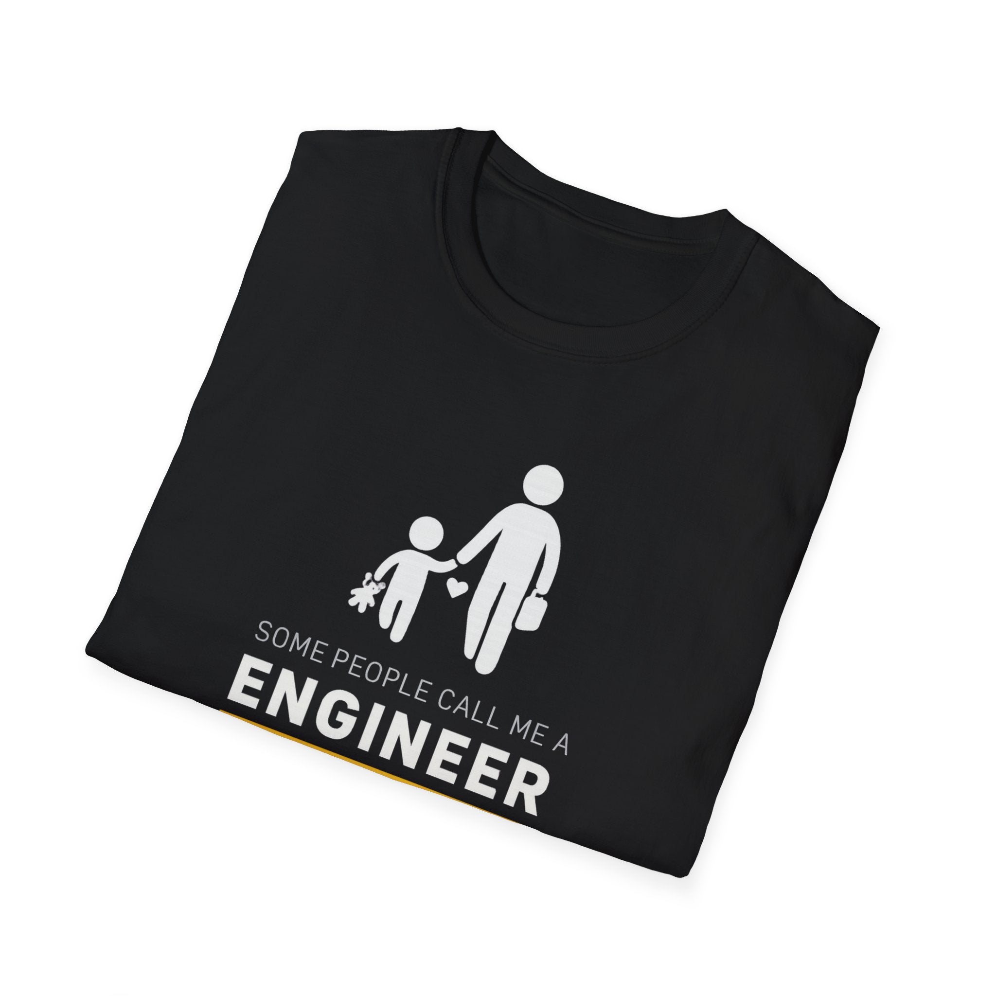 Engineer Dad Unisex T-Shirt, Funny Father's Day Tee, Gift for Dad, Engineer Humor Shirt, Casual Wear, Parenting Apparel