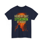 Hero by Day Sysadmin by Night Tee | Graphic T-Shirt for IT Professionals | Geeky Gift | Unisex Cotton Tee | Fun Office Apparel, [...]