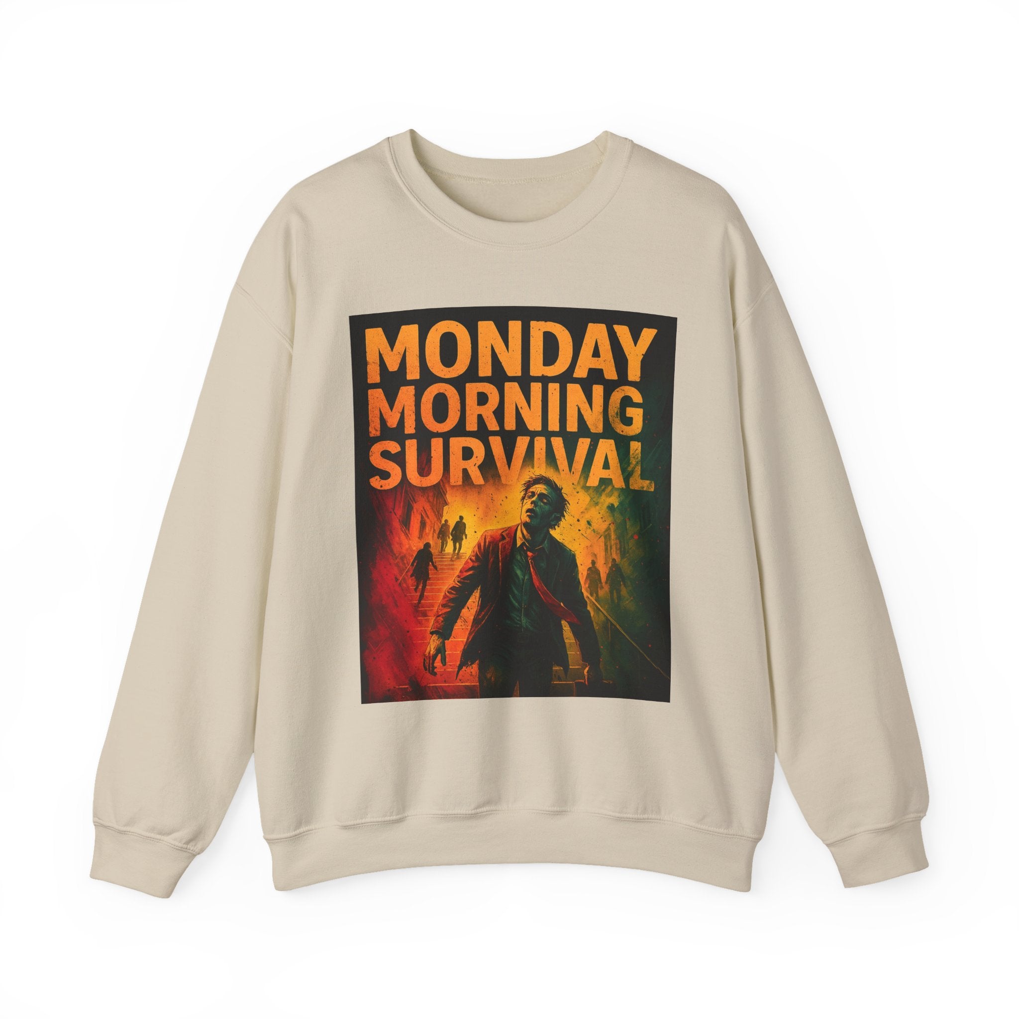 Monday Morning Survivor | Funny Office Humor Hoodie