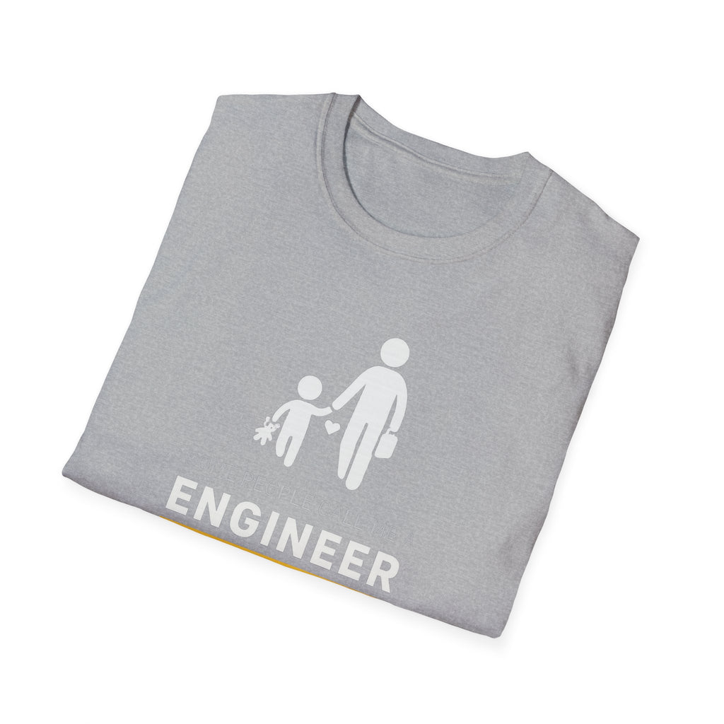 Engineer Dad Unisex T-Shirt, Funny Father's Day Tee, Gift for Dad, Engineer Humor Shirt, Casual Wear, Parenting Apparel