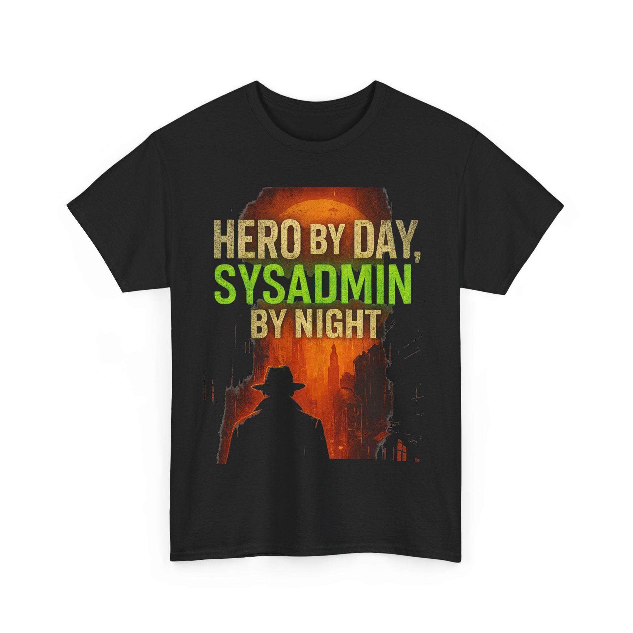 Hero by Day Sysadmin by Night Tee | Graphic T-Shirt for IT Professionals | Geeky Gift | Unisex Cotton Tee | Fun Office Apparel, [...]