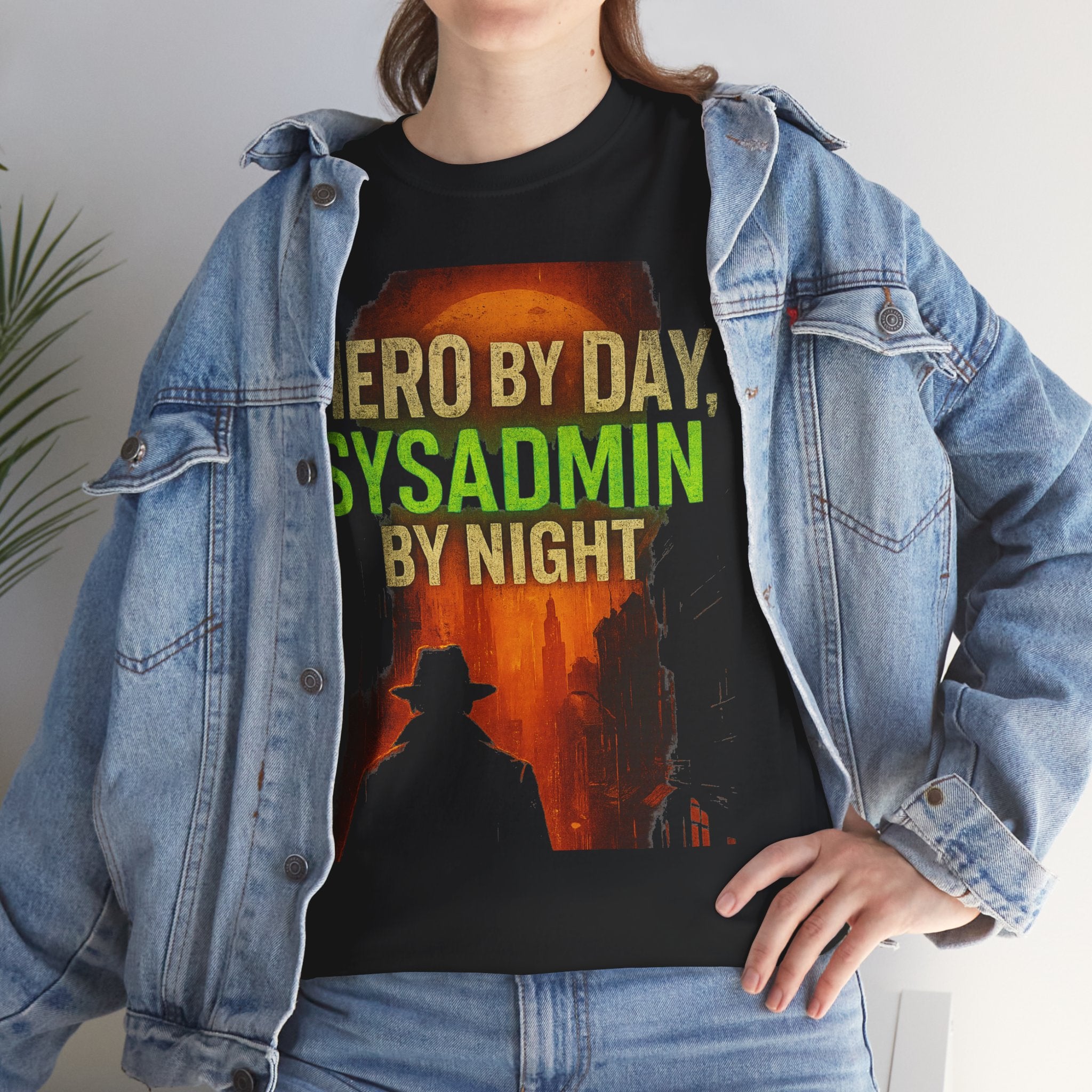 Hero by Day Sysadmin by Night Tee | Graphic T-Shirt for IT Professionals | Geeky Gift | Unisex Cotton Tee | Fun Office Apparel, [...]