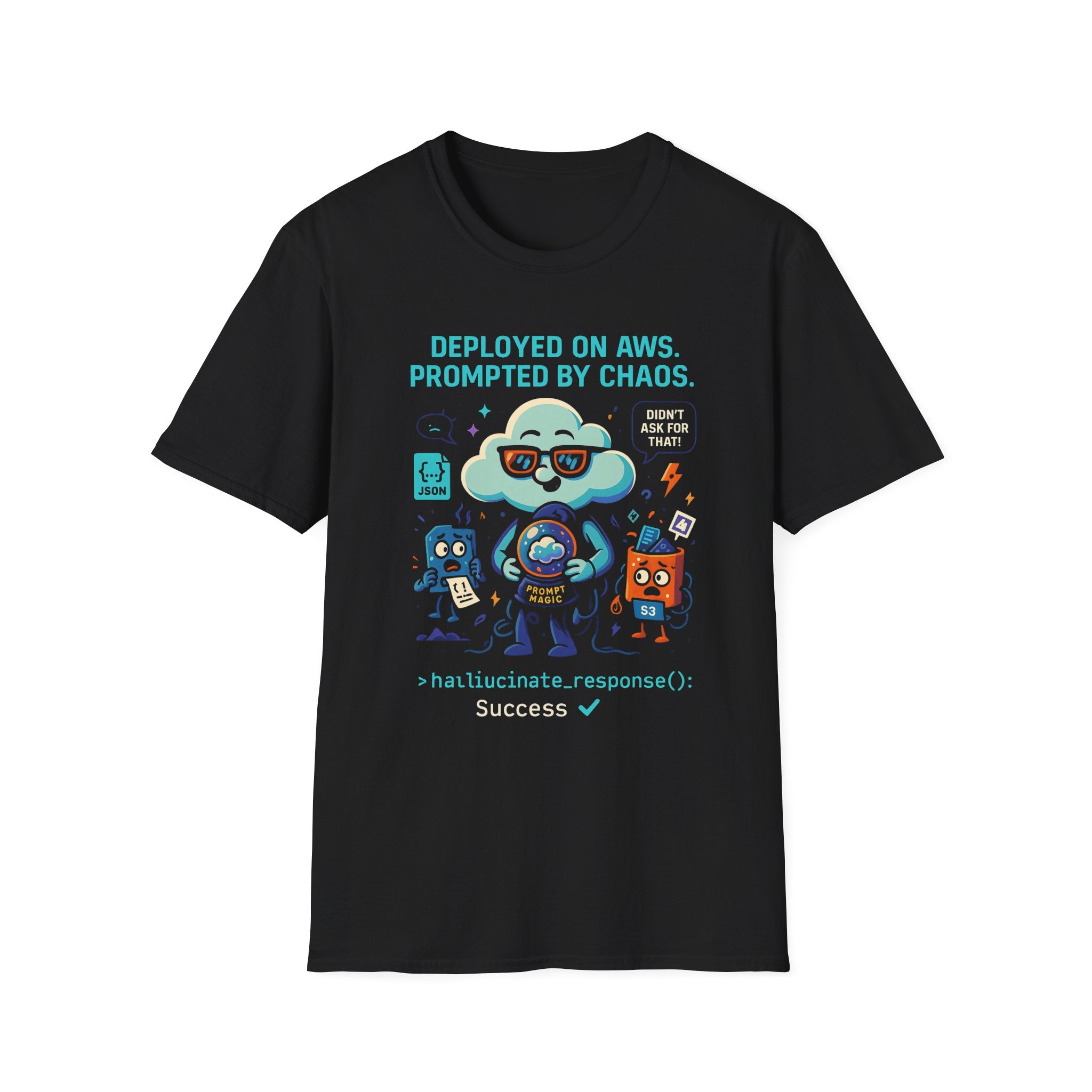 Deployed on AWS: Chaos-Driven Success Tee