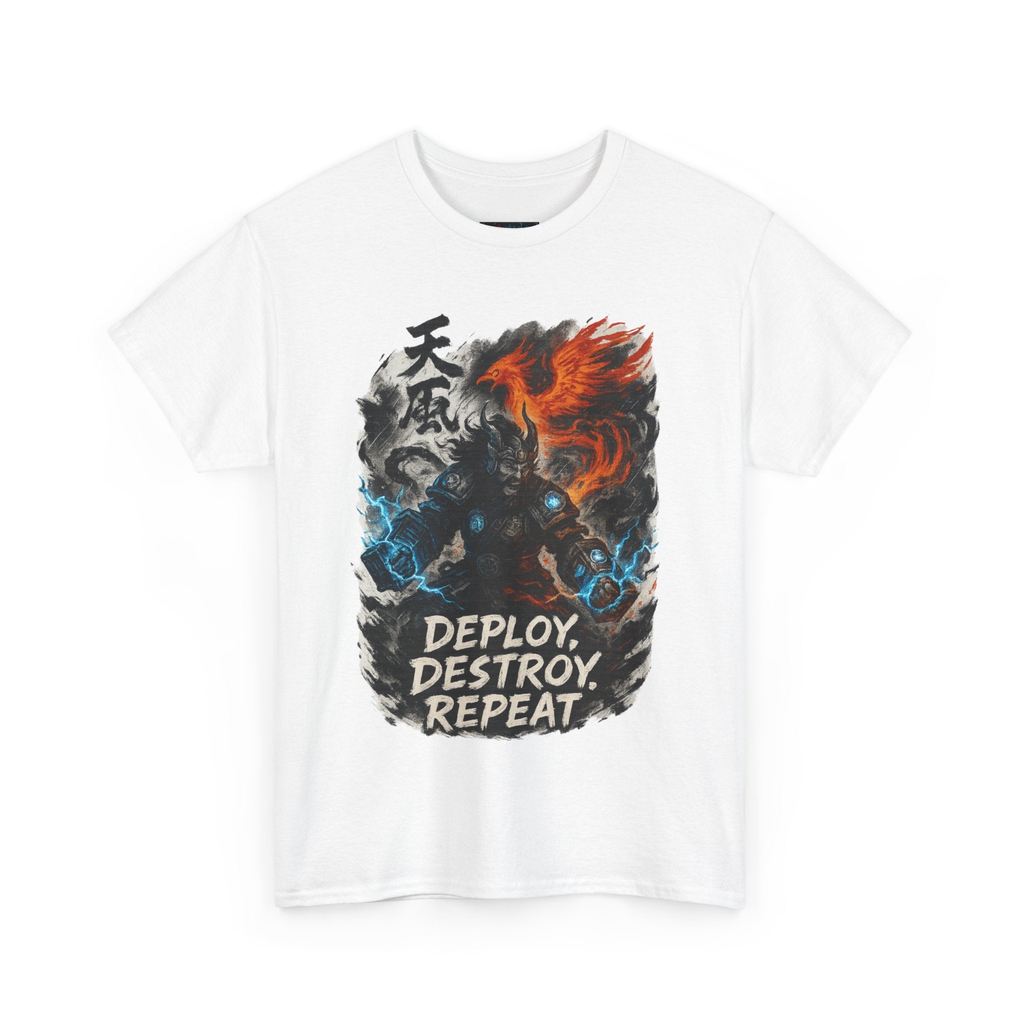 Deploy Destroy Repeat T-Shirt | Funny DevOps & Engineer Battle Tee
