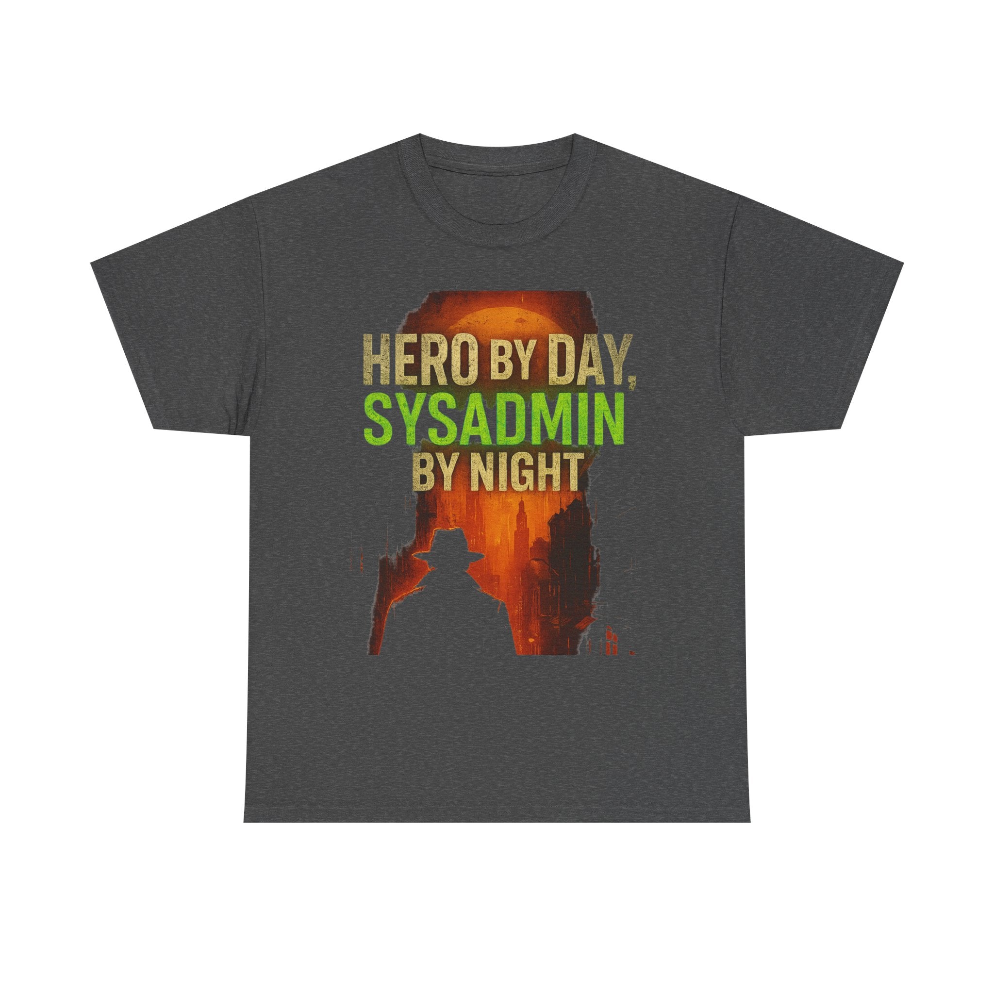 Hero by Day Sysadmin by Night Tee | Graphic T-Shirt for IT Professionals | Geeky Gift | Unisex Cotton Tee | Fun Office Apparel, [...]
