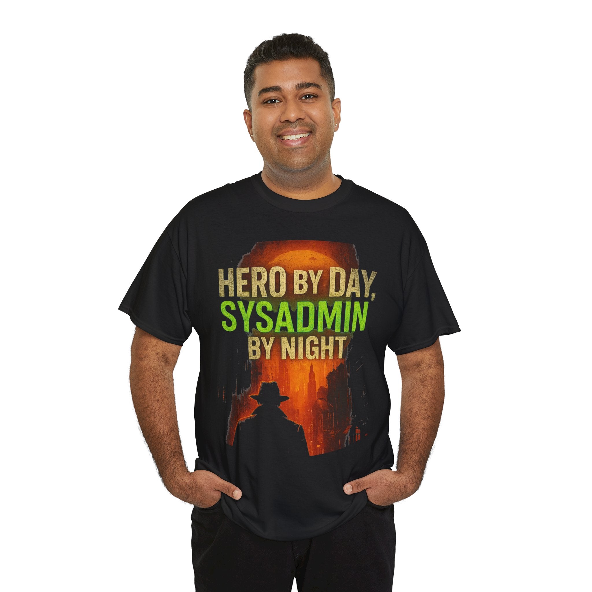 Hero by Day Sysadmin by Night Tee | Graphic T-Shirt for IT Professionals | Geeky Gift | Unisex Cotton Tee | Fun Office Apparel, [...]
