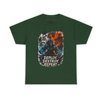 Deploy Destroy Repeat T-Shirt | Funny DevOps & Engineer Battle Tee
