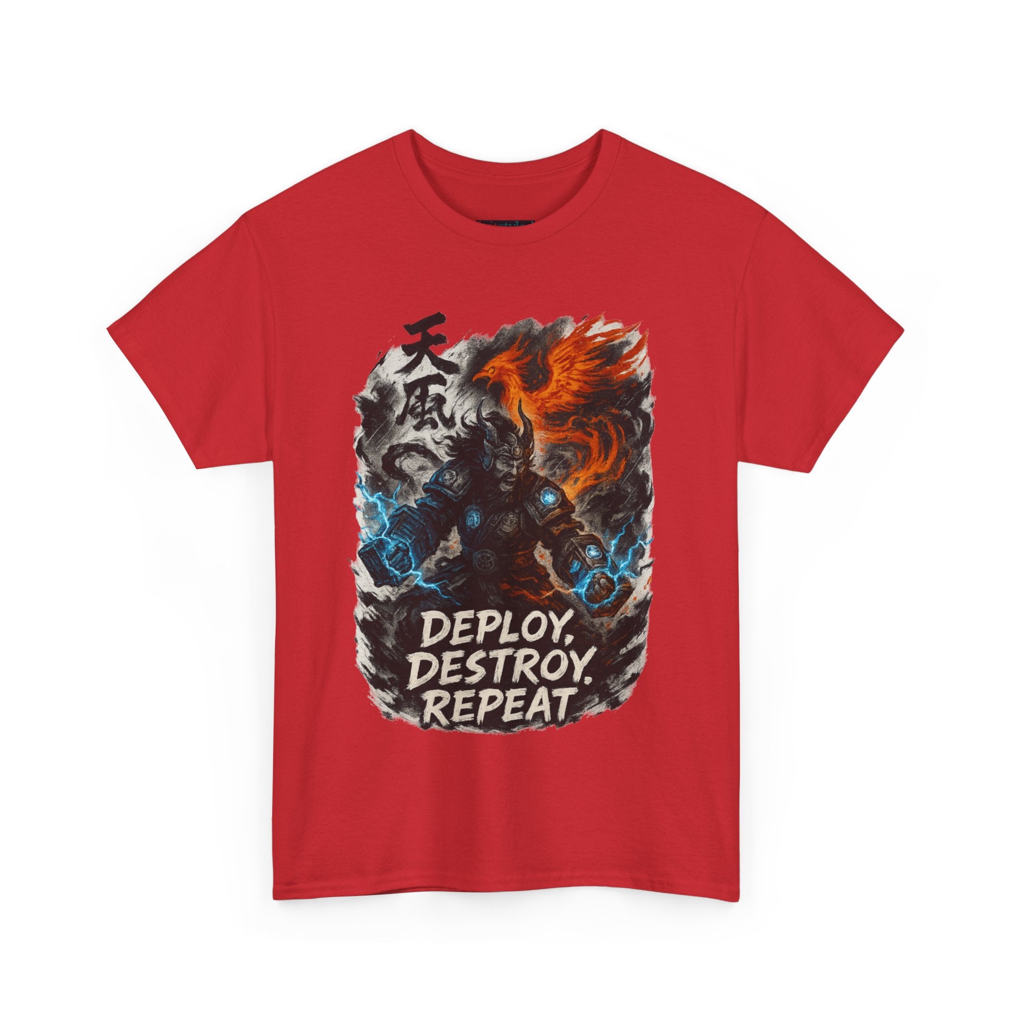 Deploy Destroy Repeat T-Shirt | Funny DevOps & Engineer Battle Tee