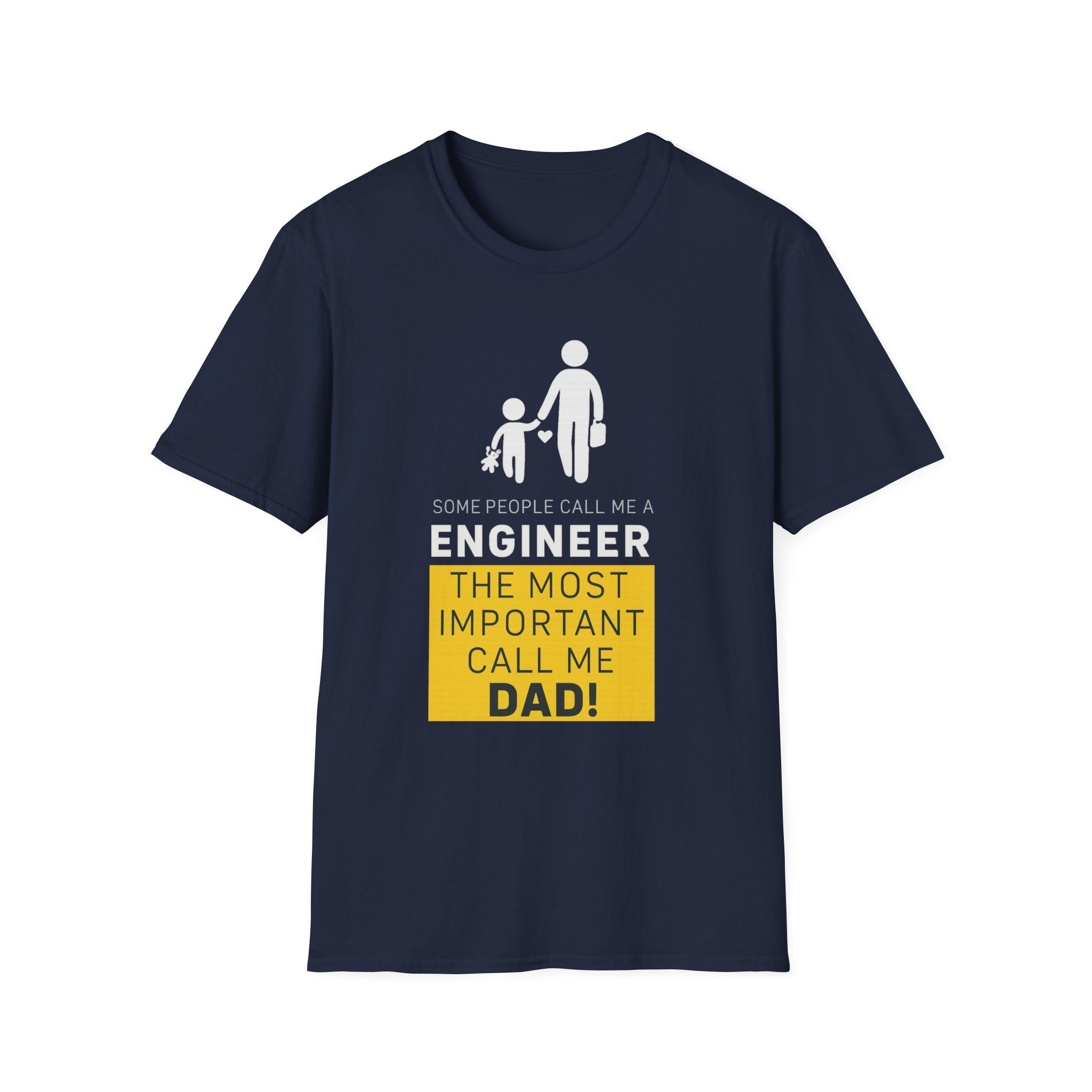Engineer Dad Unisex T-Shirt, Funny Father's Day Tee, Gift for Dad, Engineer Humor Shirt, Casual Wear, Parenting Apparel