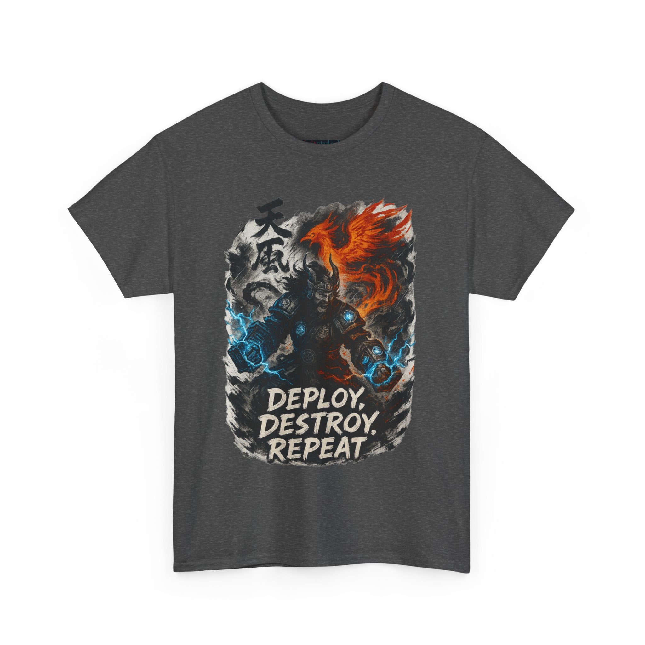 Deploy Destroy Repeat T-Shirt | Funny DevOps & Engineer Battle Tee