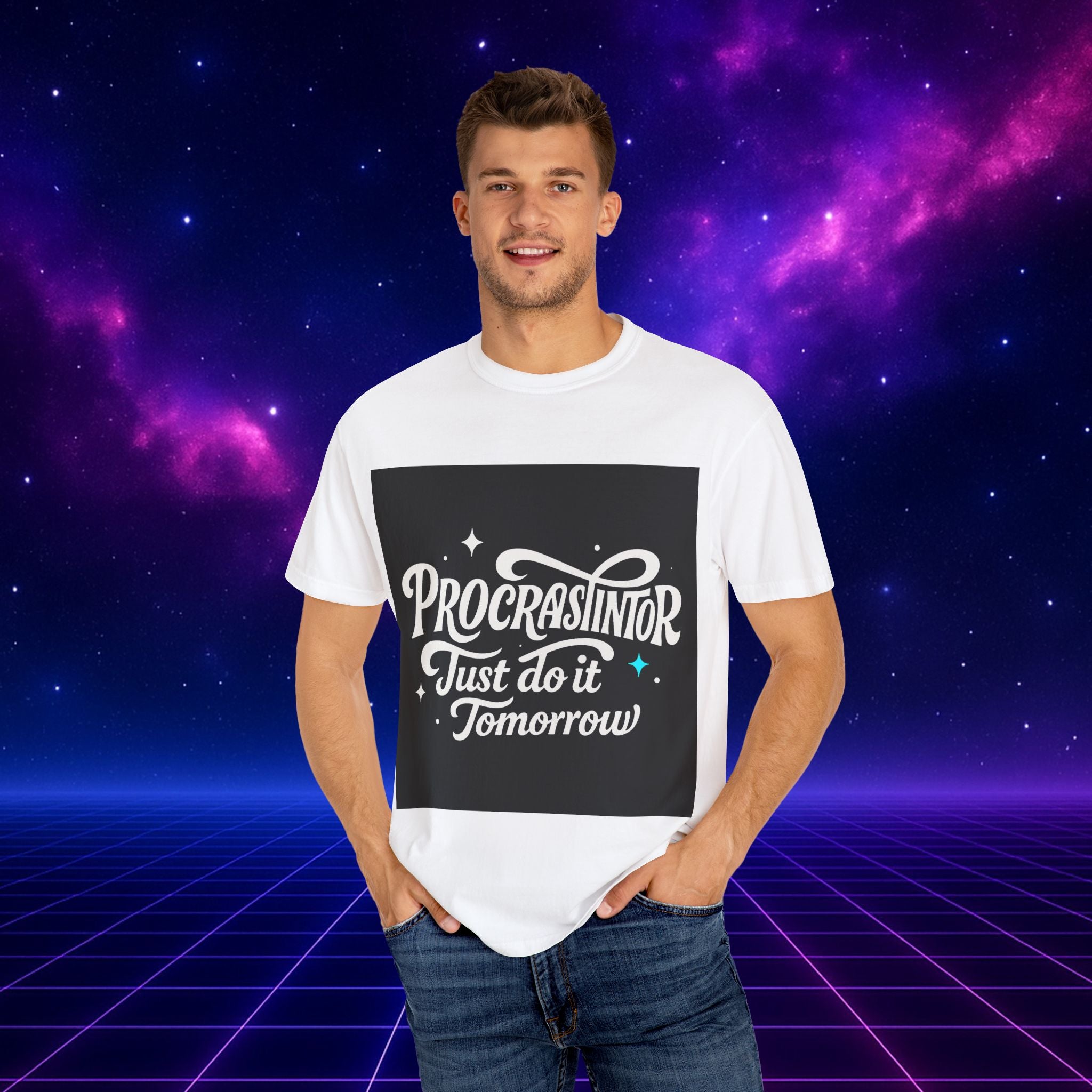 Procrastinator T-Shirt, Funny Gift for Students, Lazy Day Apparel, Motivational Tee, Casual Wear, Birthday Gift Idea