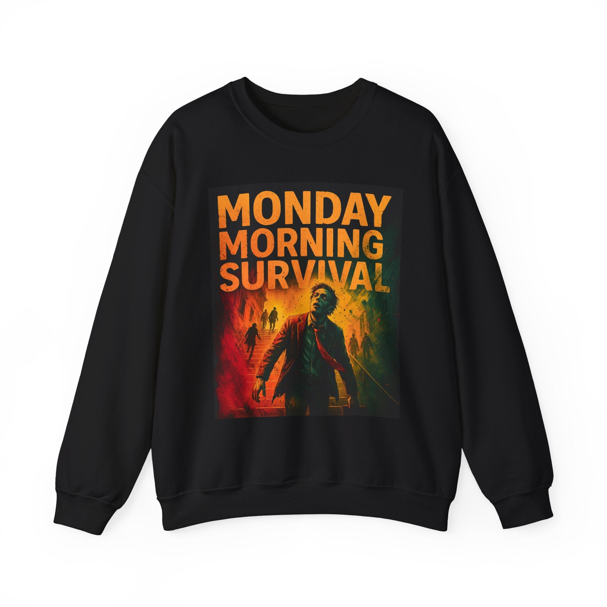 Monday Morning Survivor | Funny Office Humor Hoodie