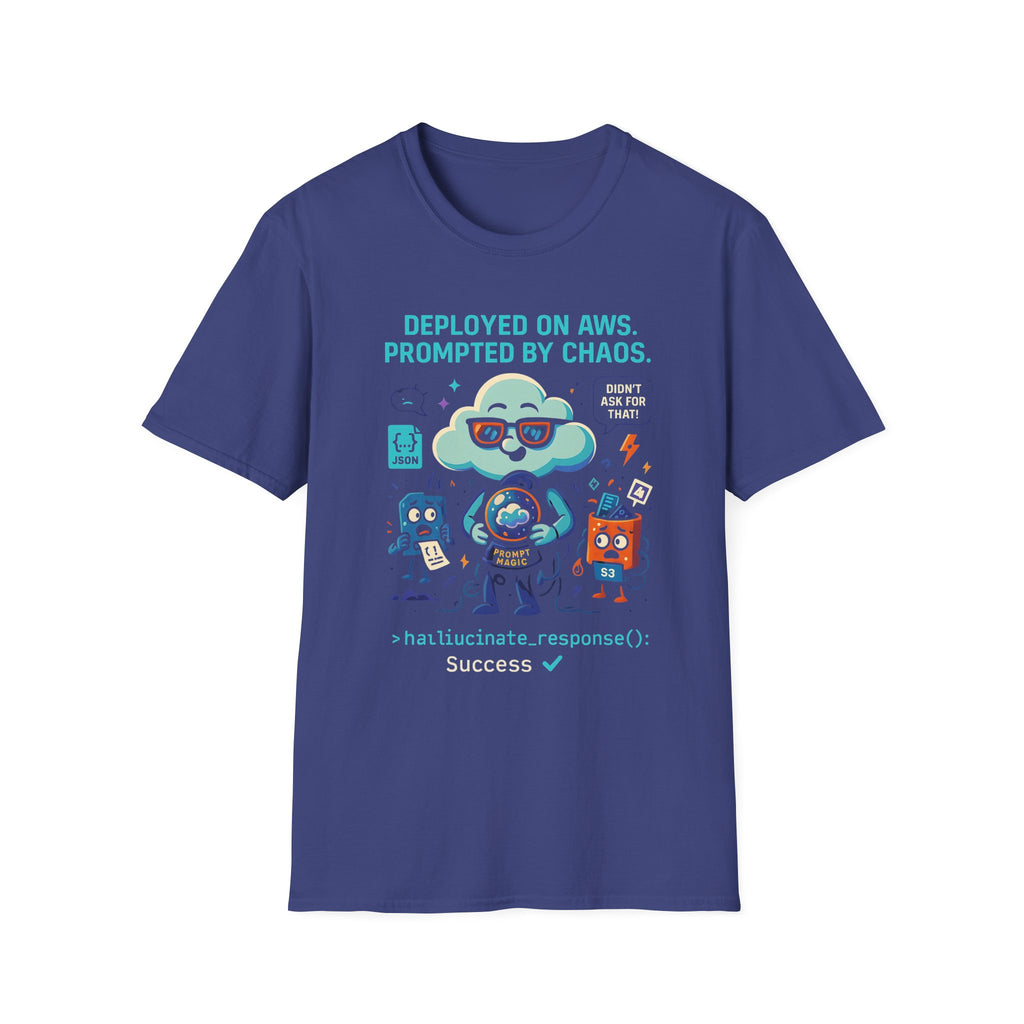 Deployed on AWS: Chaos-Driven Success Tee