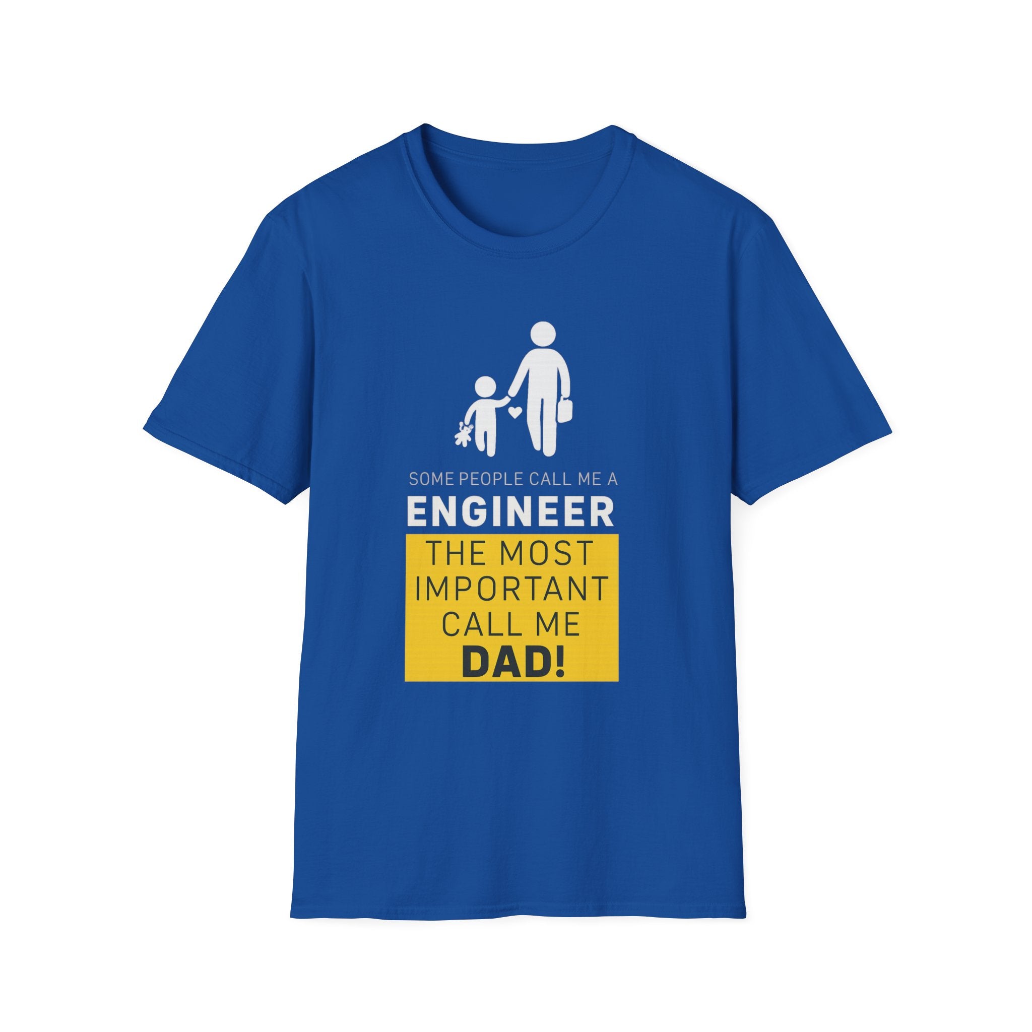 Engineer Dad Unisex T-Shirt, Funny Father's Day Tee, Gift for Dad, Engineer Humor Shirt, Casual Wear, Parenting Apparel