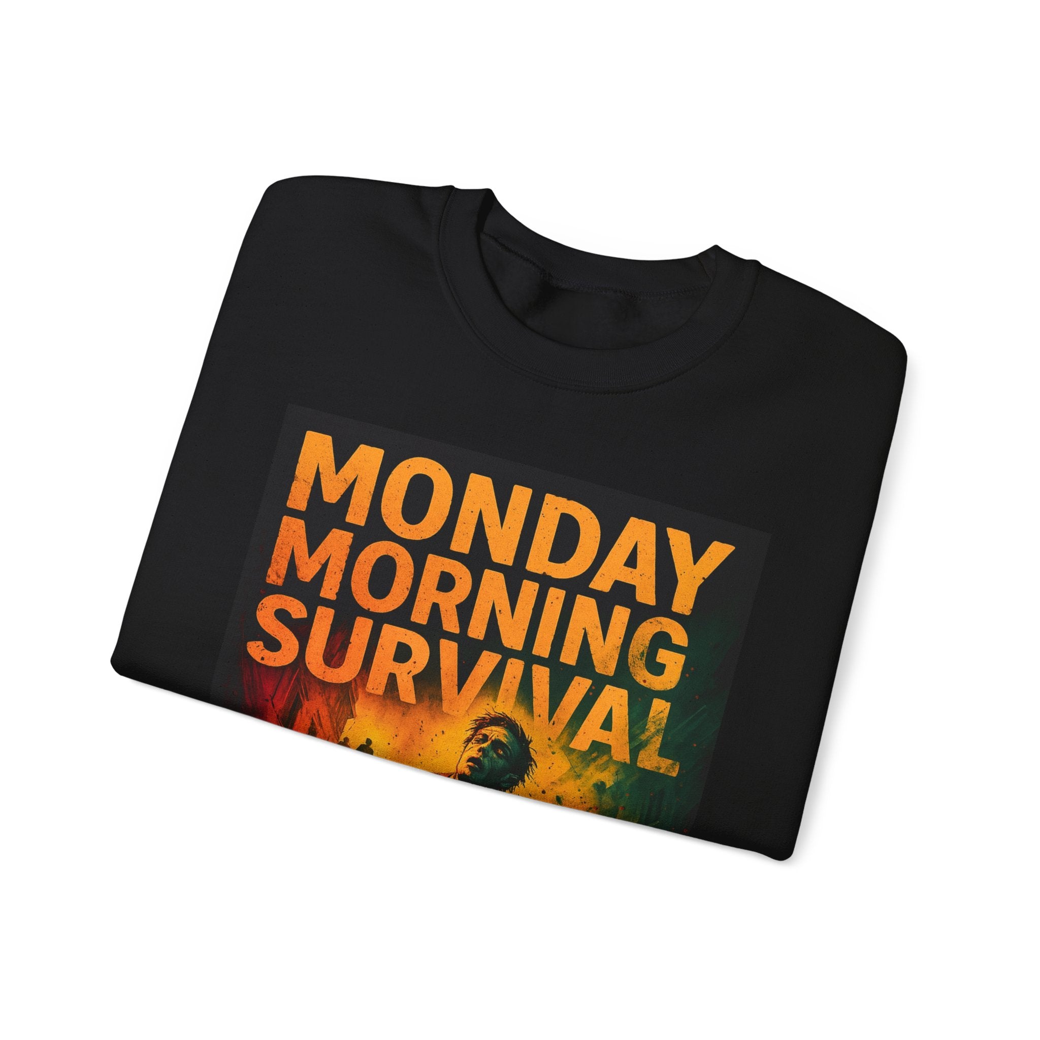 Monday Morning Survivor | Funny Office Humor Hoodie