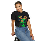 Don’t Push to Main T-Shirt | Funny Git Merge Conflict Alien Tee for Developers