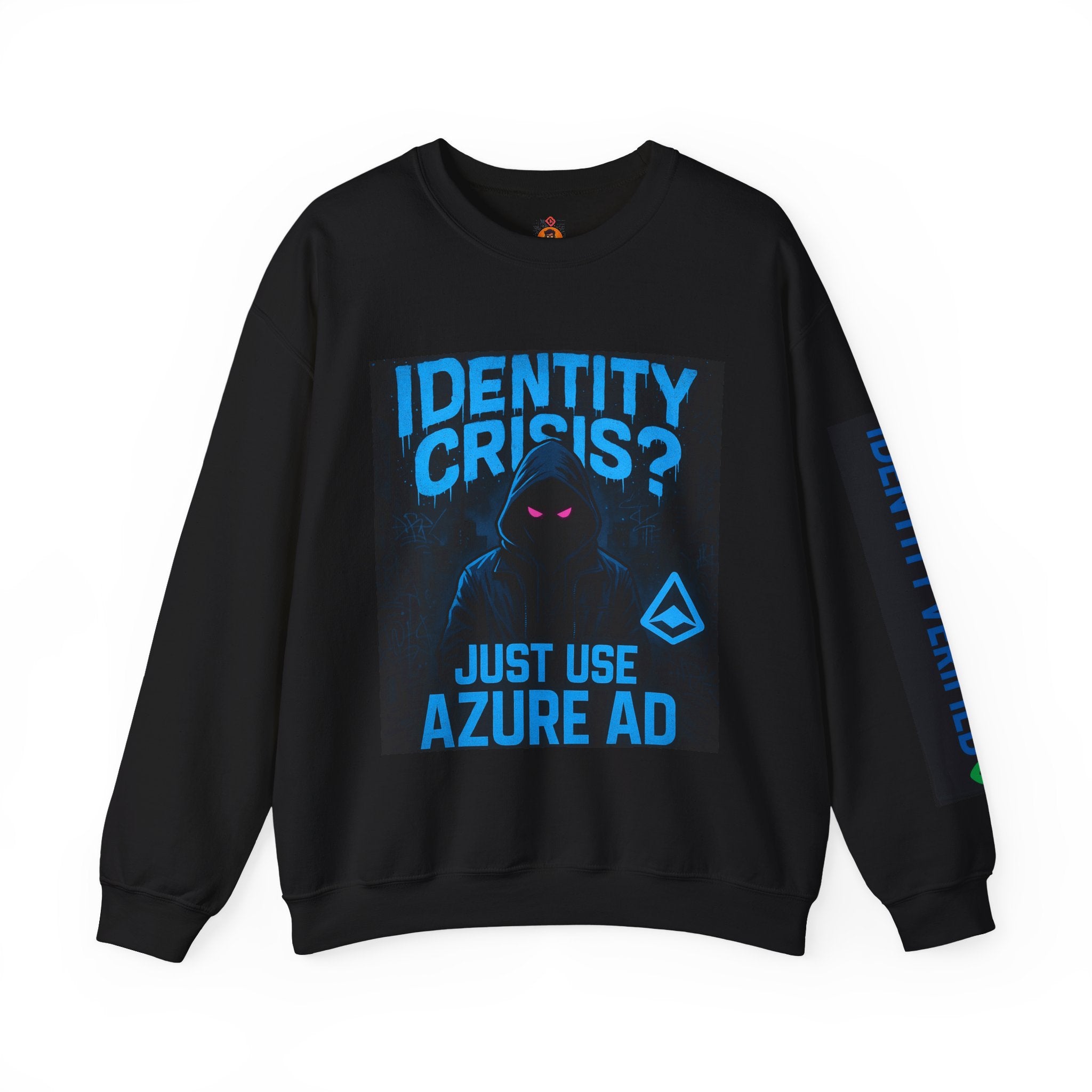 Identity Crisis? Just Use Azure AD | Geeky Cloud Engineer Sweatshirt