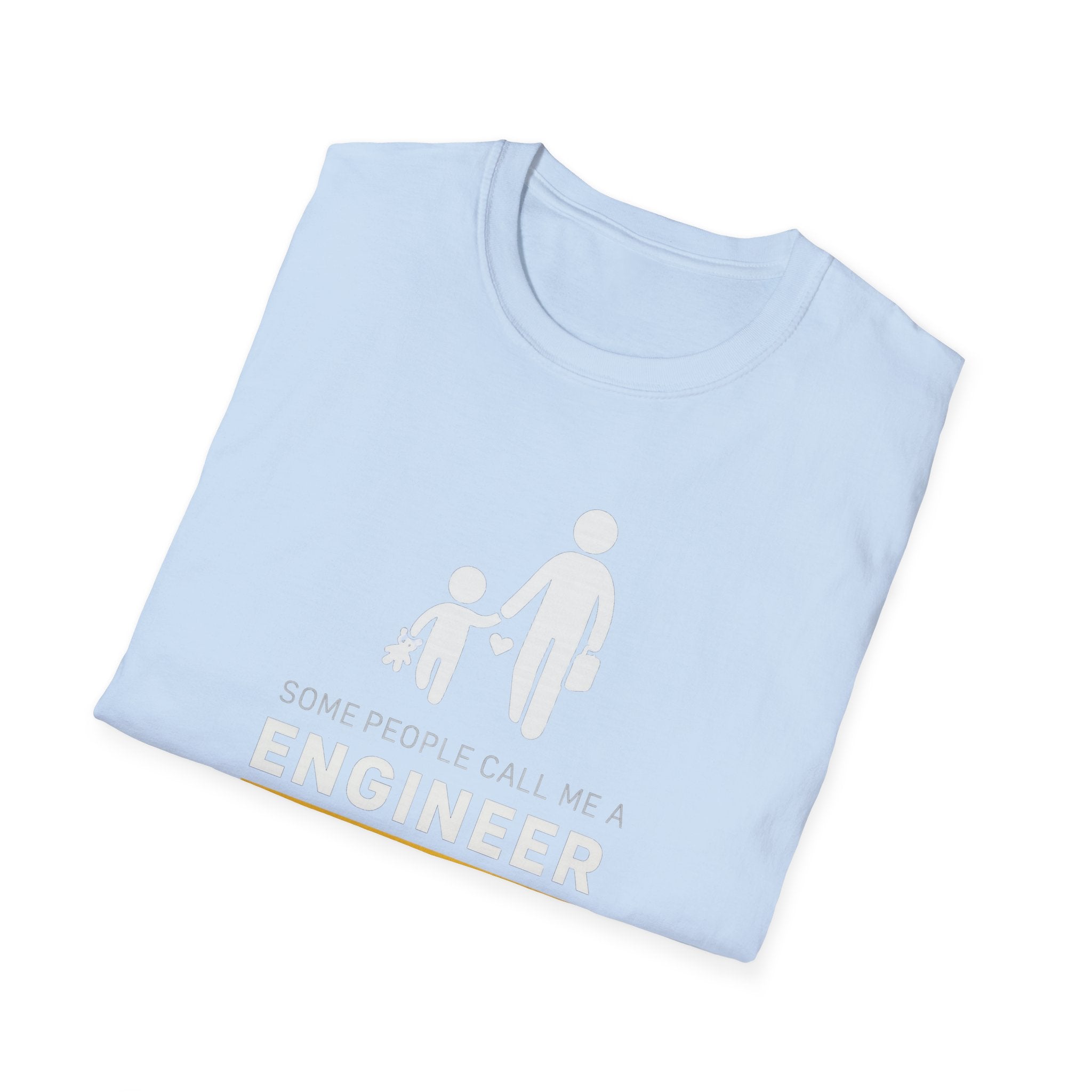 Engineer Dad Unisex T-Shirt, Funny Father's Day Tee, Gift for Dad, Engineer Humor Shirt, Casual Wear, Parenting Apparel