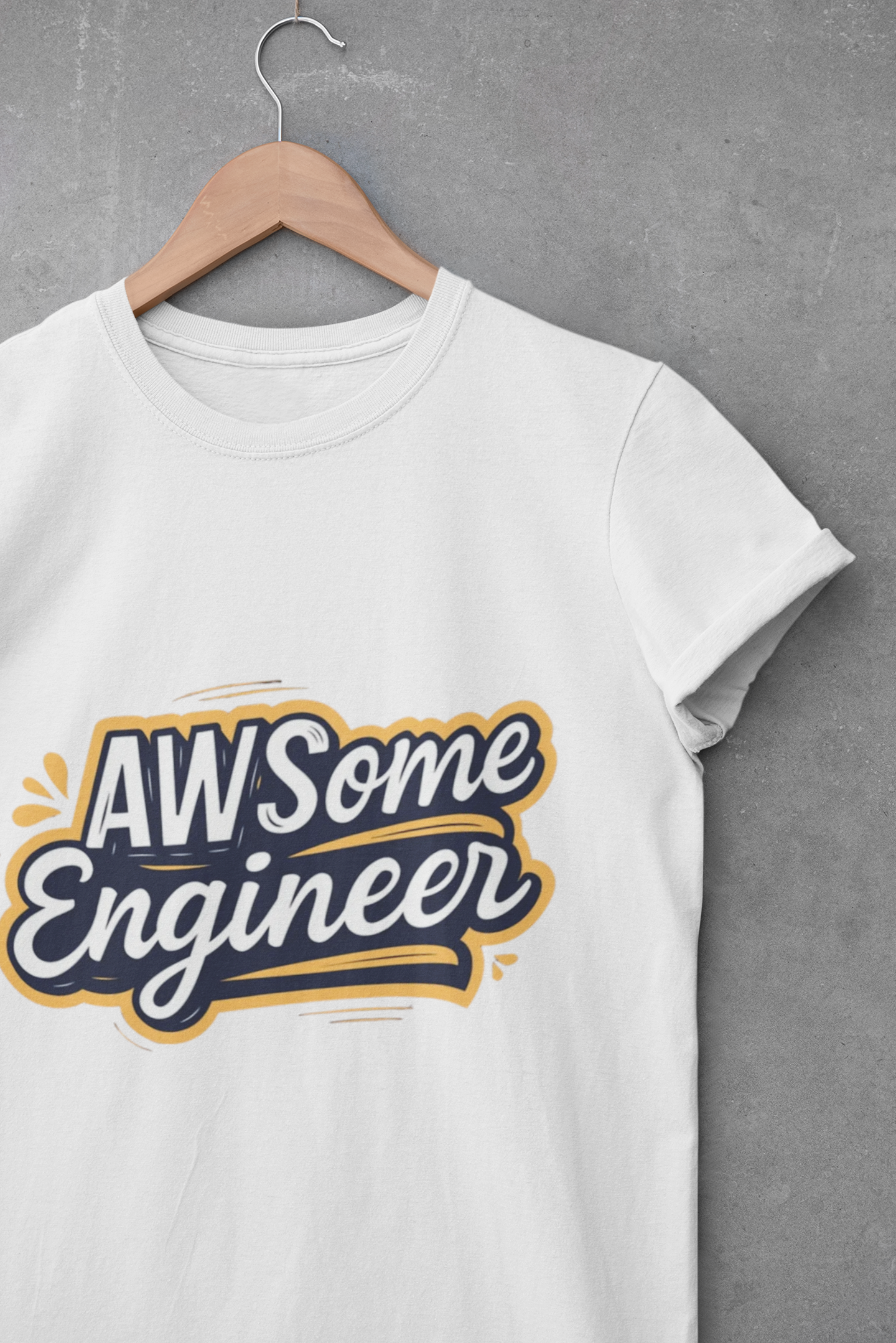 AWSome Engineer T-Shirt | Funny Cloud & AWS Developer Tee for Engineers
