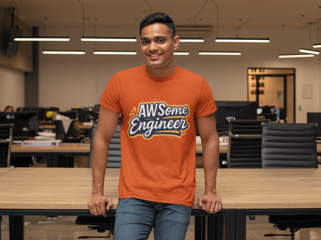 AWSome Engineer T-Shirt | Funny Cloud & AWS Developer Tee for Engineers