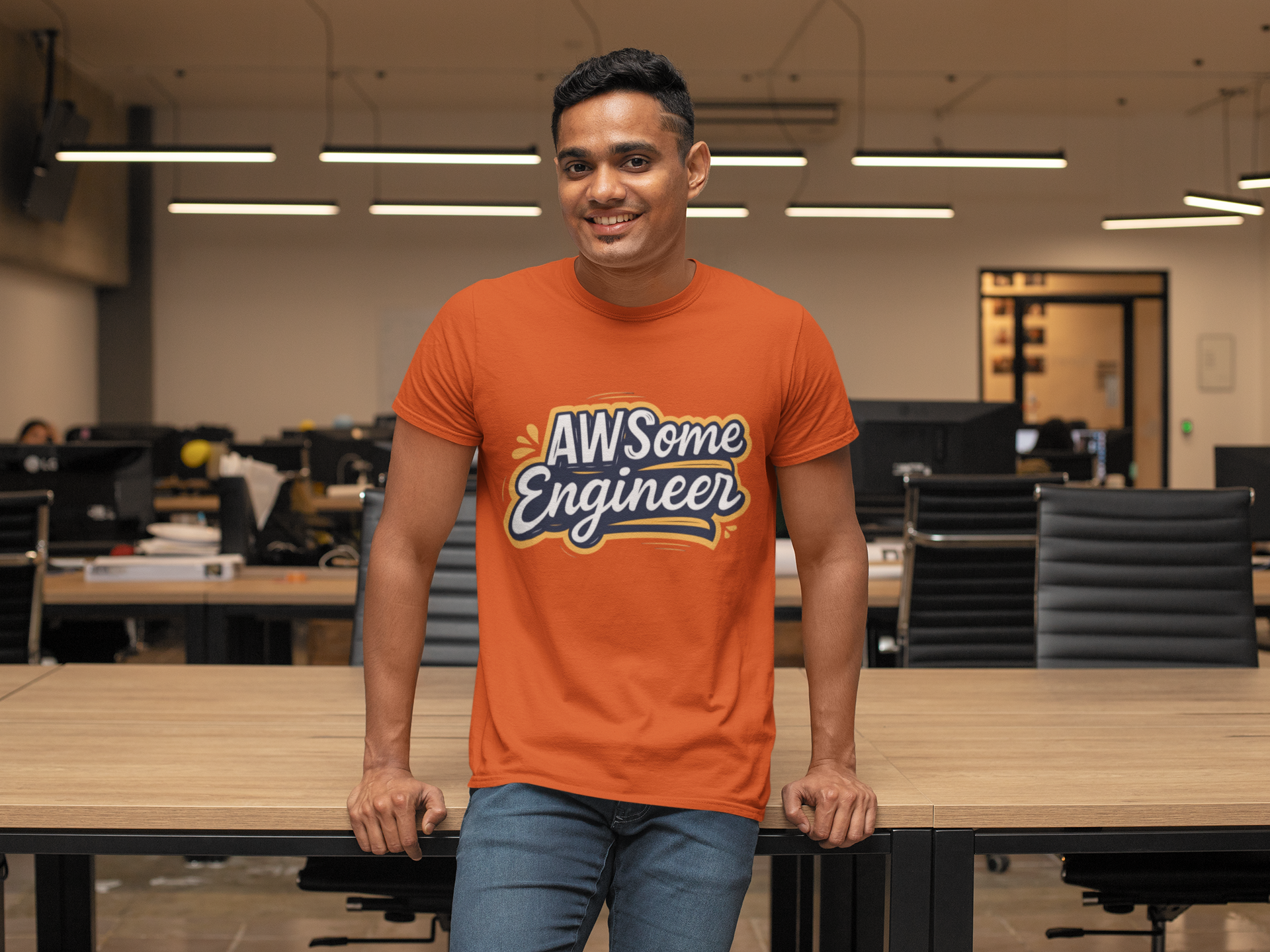 AWSome Engineer T-Shirt | Funny Cloud & AWS Developer Tee for Engineers
