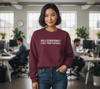 Hallucinations? I Call Them Features. | Premium Minimalist AI Streetwear Sweatshirt
