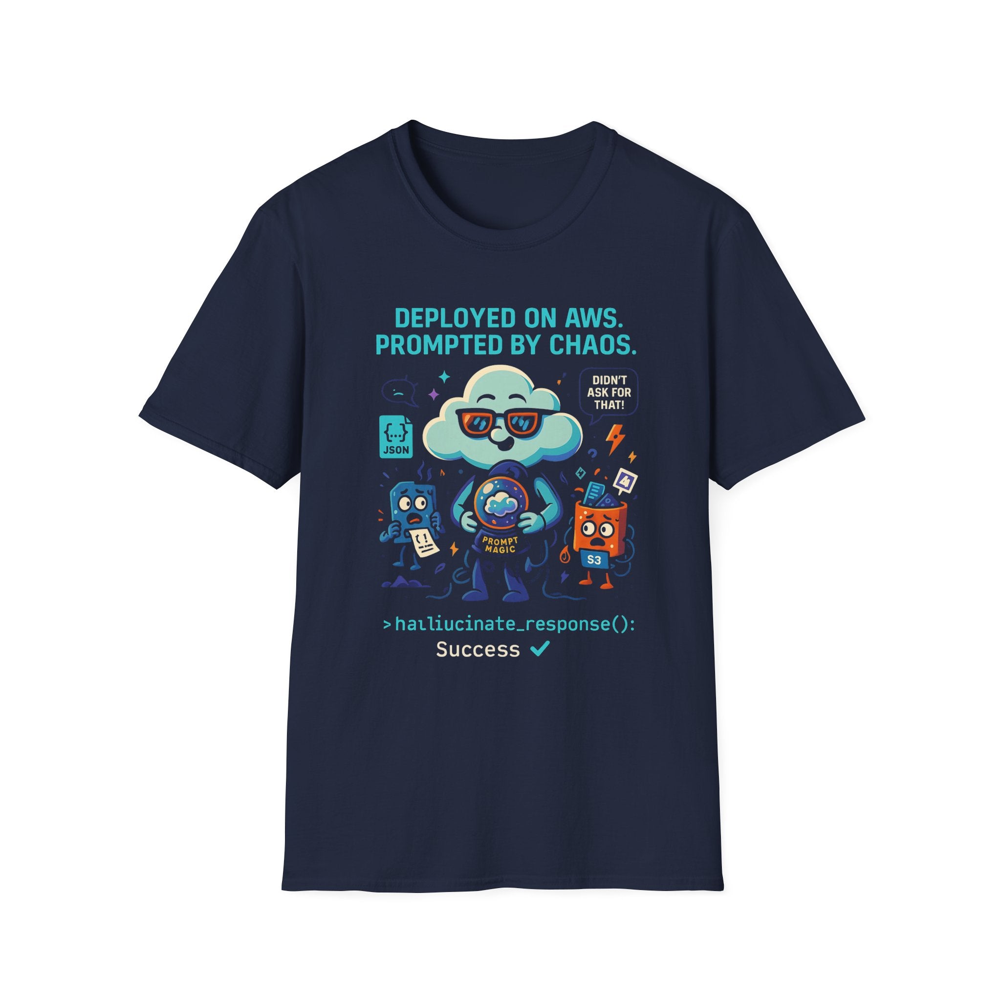 Deployed on AWS: Chaos-Driven Success Tee