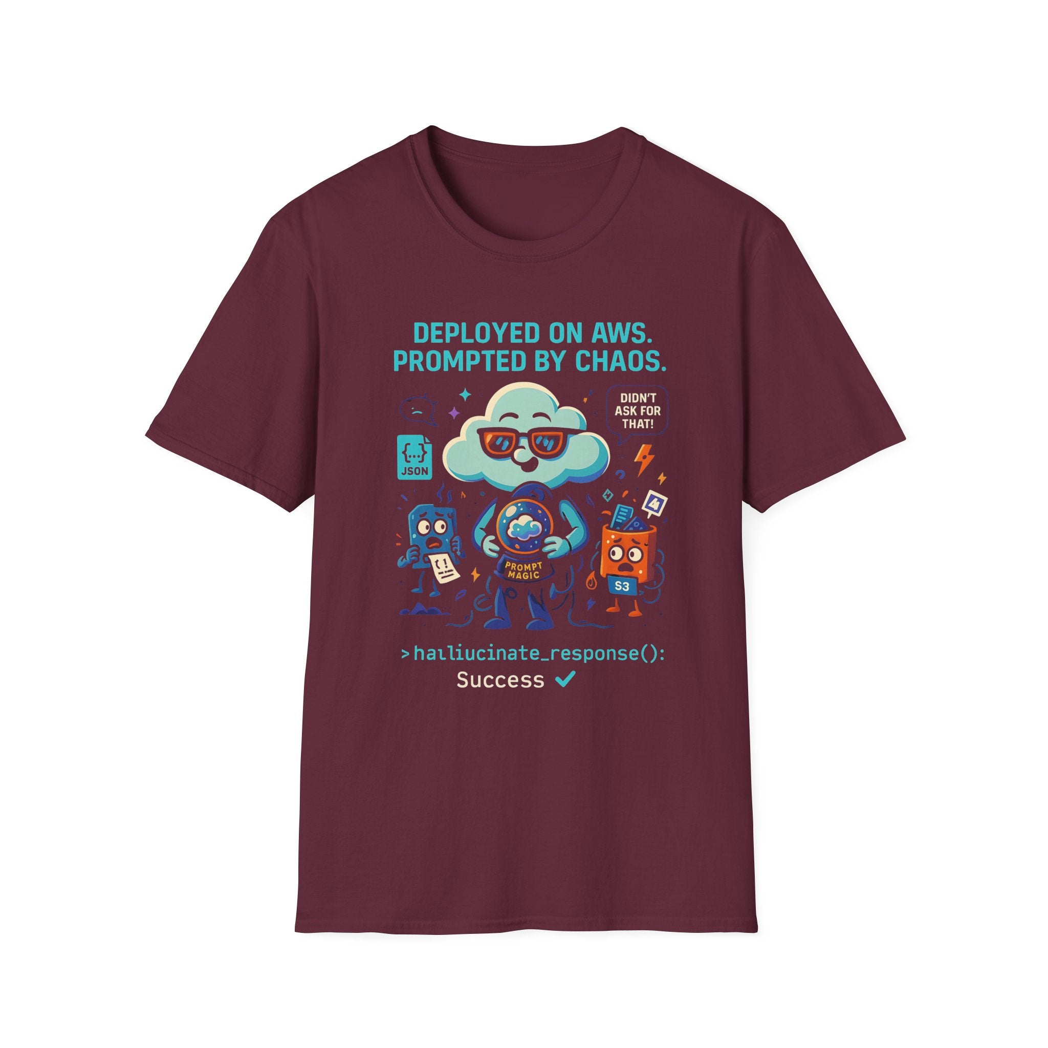 Deployed on AWS: Chaos-Driven Success Tee