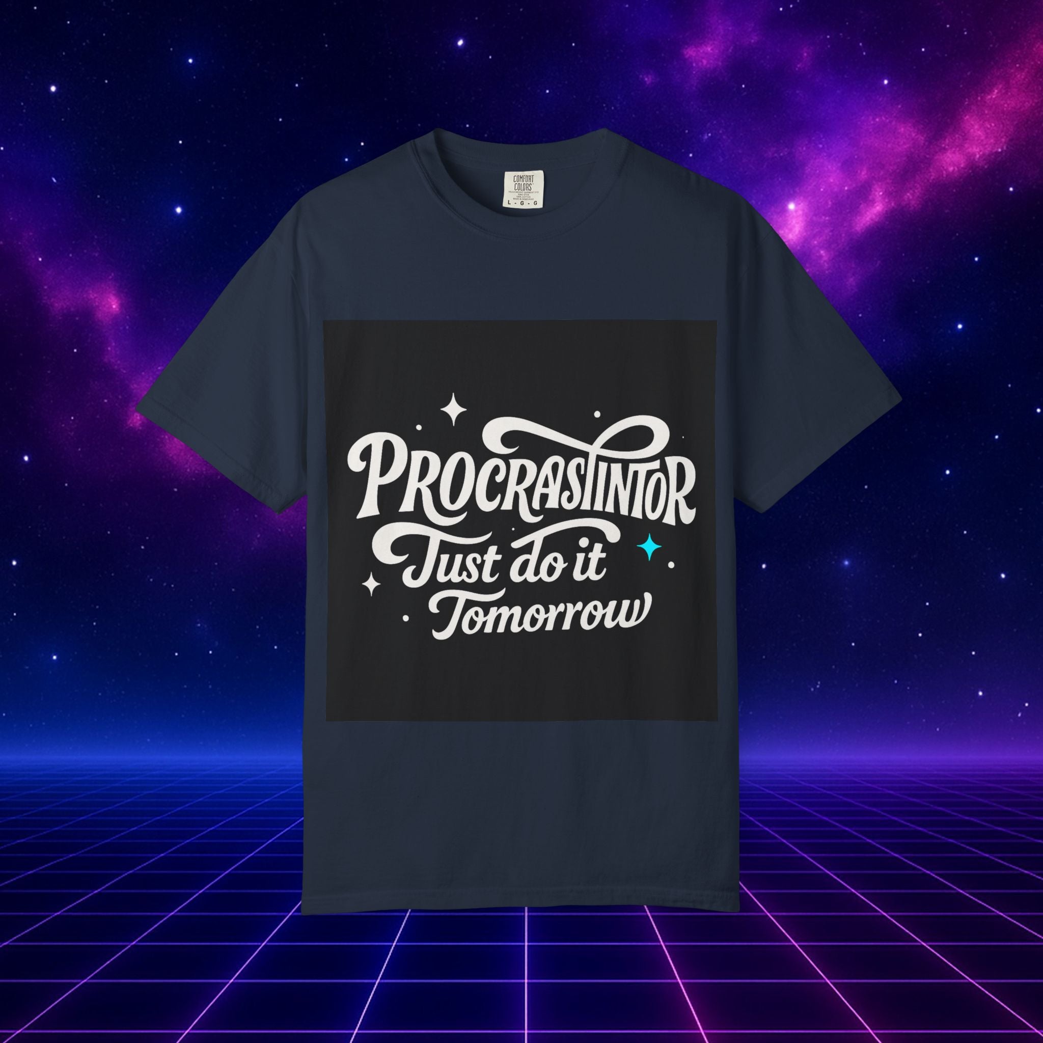 Procrastinator T-Shirt, Funny Gift for Students, Lazy Day Apparel, Motivational Tee, Casual Wear, Birthday Gift Idea