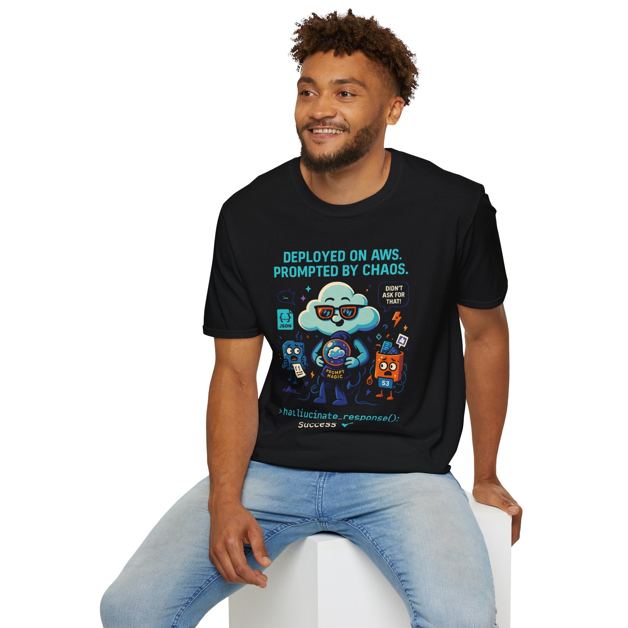 Deployed on AWS: Chaos-Driven Success Tee