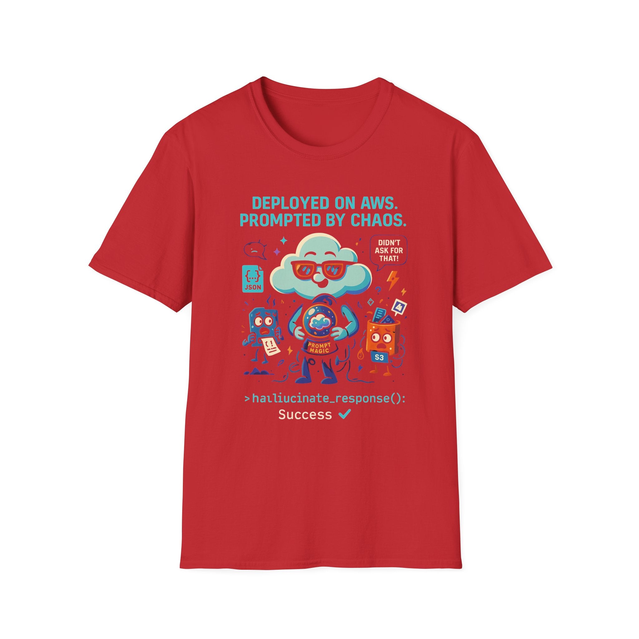 Deployed on AWS: Chaos-Driven Success Tee