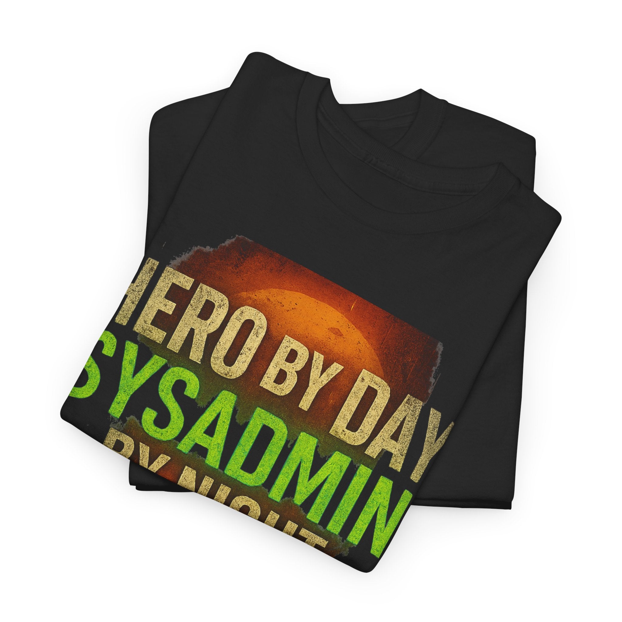 Hero by Day Sysadmin by Night Tee | Graphic T-Shirt for IT Professionals | Geeky Gift | Unisex Cotton Tee | Fun Office Apparel, [...]