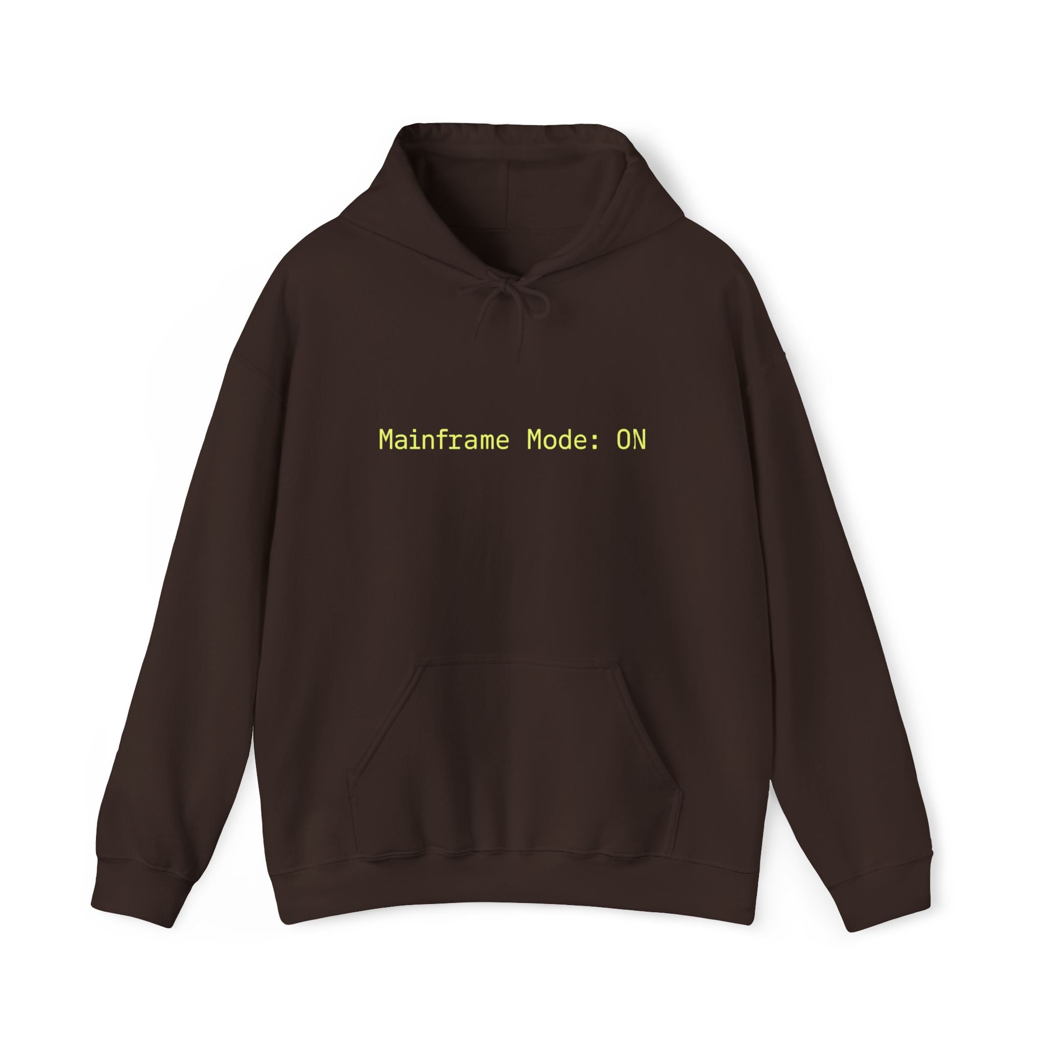 Mainframes Never Die Hoodie – Retro Tech Sarcasm for DevOps Legends