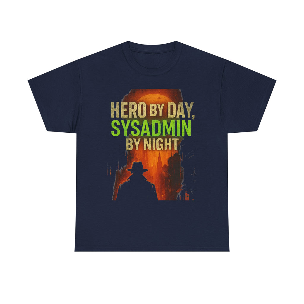 Hero by Day Sysadmin by Night Tee | Graphic T-Shirt for IT Professionals | Geeky Gift | Unisex Cotton Tee | Fun Office Apparel, [...]