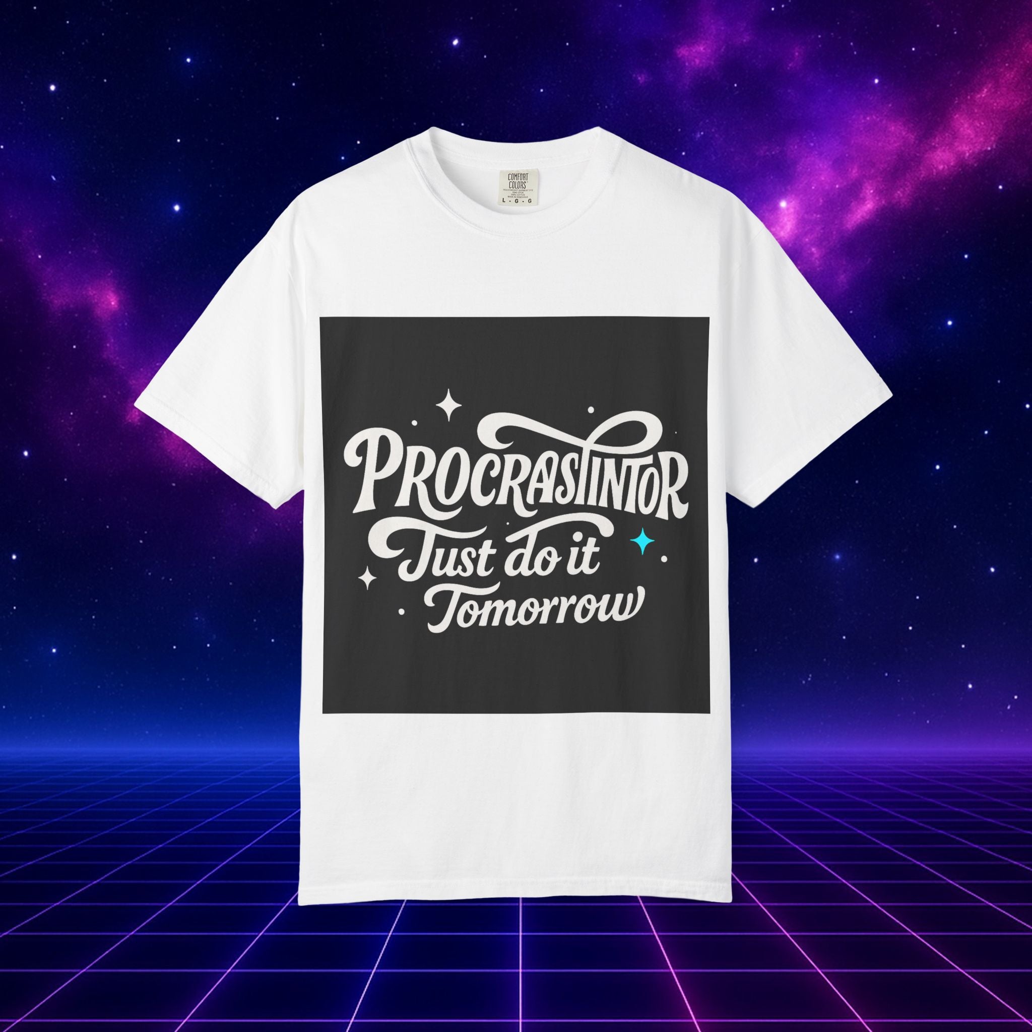 Procrastinator T-Shirt, Funny Gift for Students, Lazy Day Apparel, Motivational Tee, Casual Wear, Birthday Gift Idea