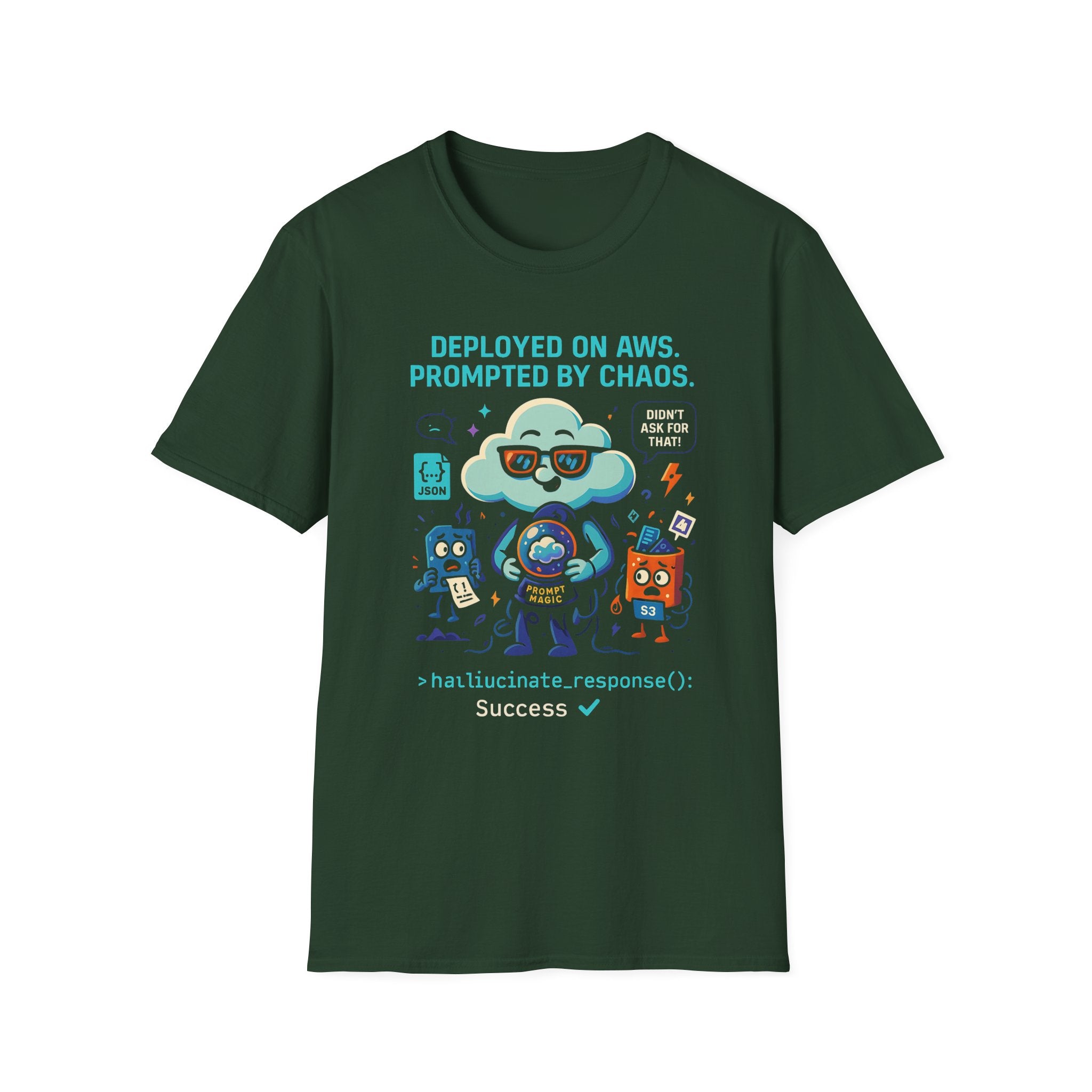 Deployed on AWS: Chaos-Driven Success Tee