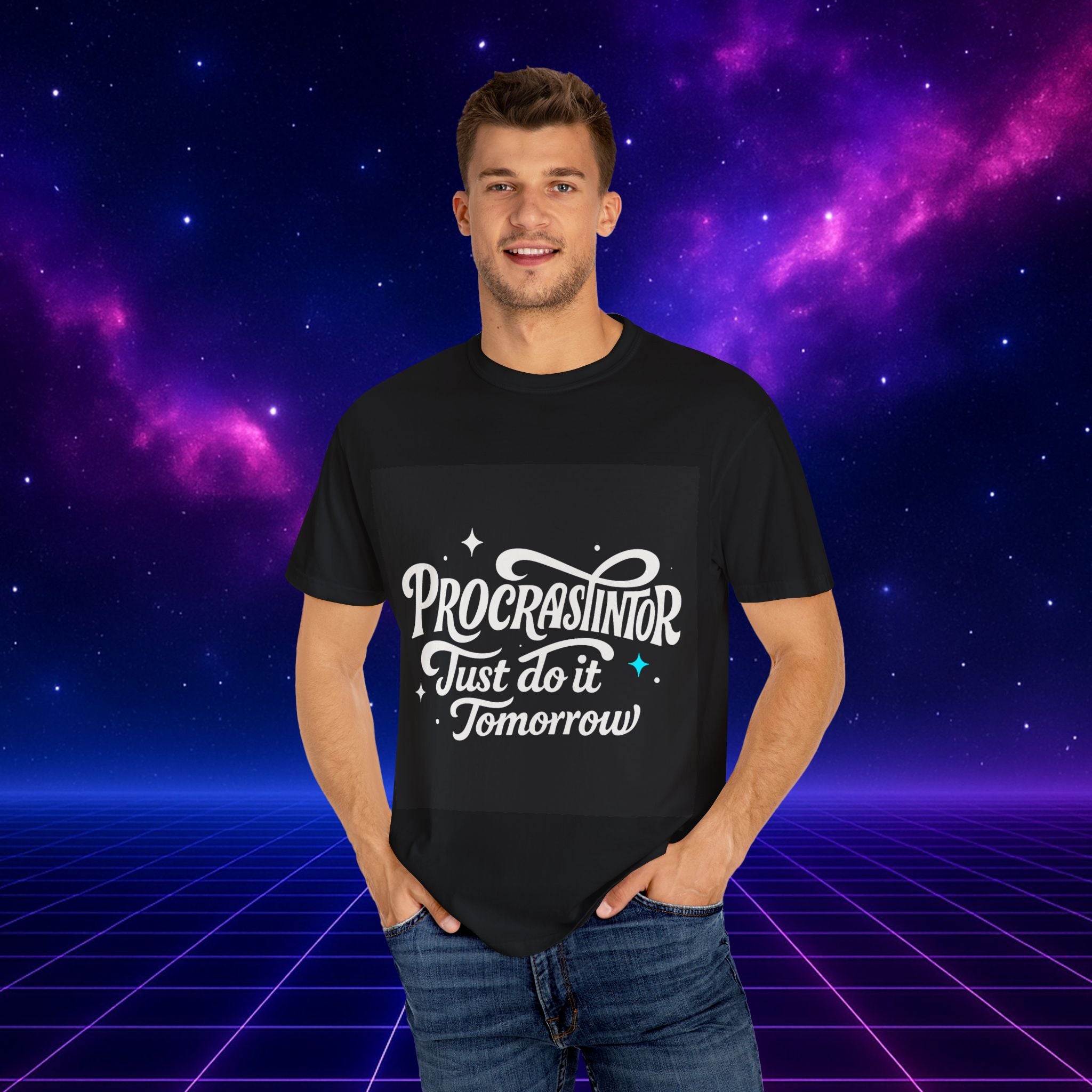 Procrastinator T-Shirt, Funny Gift for Students, Lazy Day Apparel, Motivational Tee, Casual Wear, Birthday Gift Idea