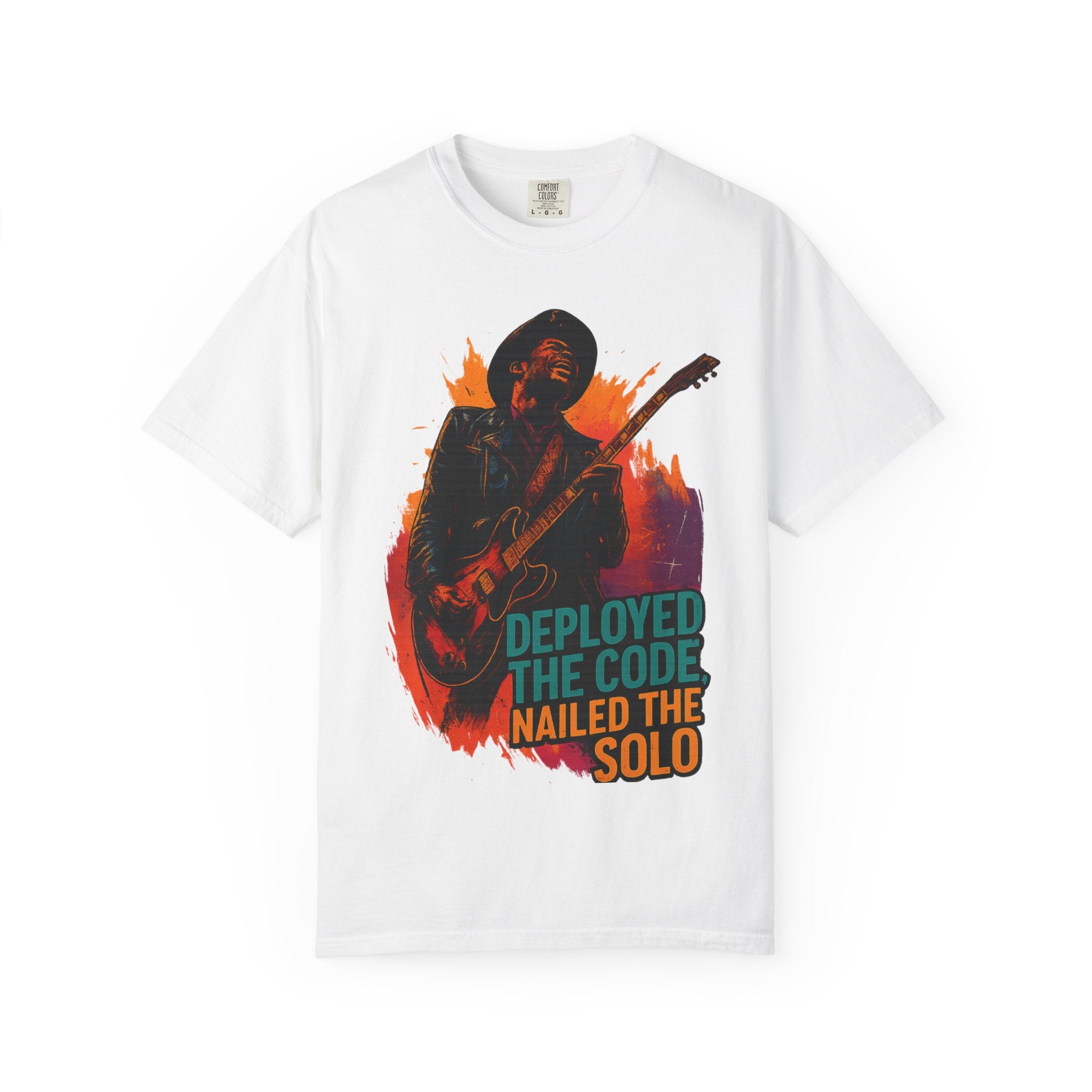 Deployed the Code, Nailed the Solo | Funny Developer T-Shirt