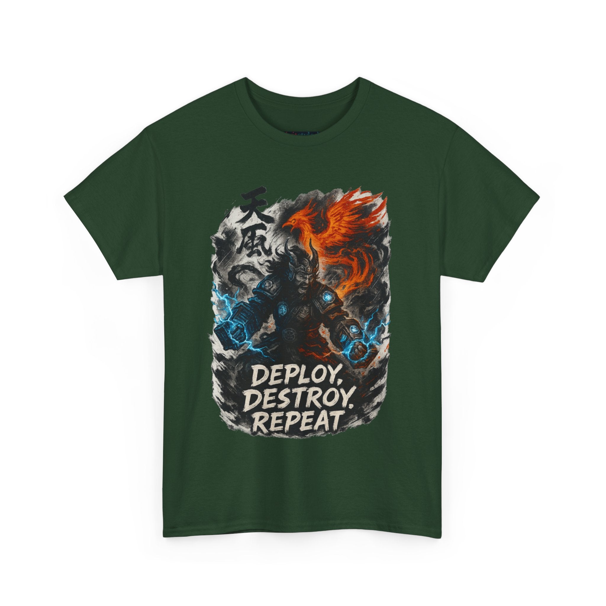 Deploy Destroy Repeat T-Shirt | Funny DevOps & Engineer Battle Tee