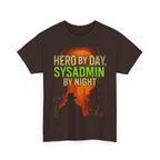 Hero by Day Sysadmin by Night Tee | Graphic T-Shirt for IT Professionals | Geeky Gift | Unisex Cotton Tee | Fun Office Apparel, [...]