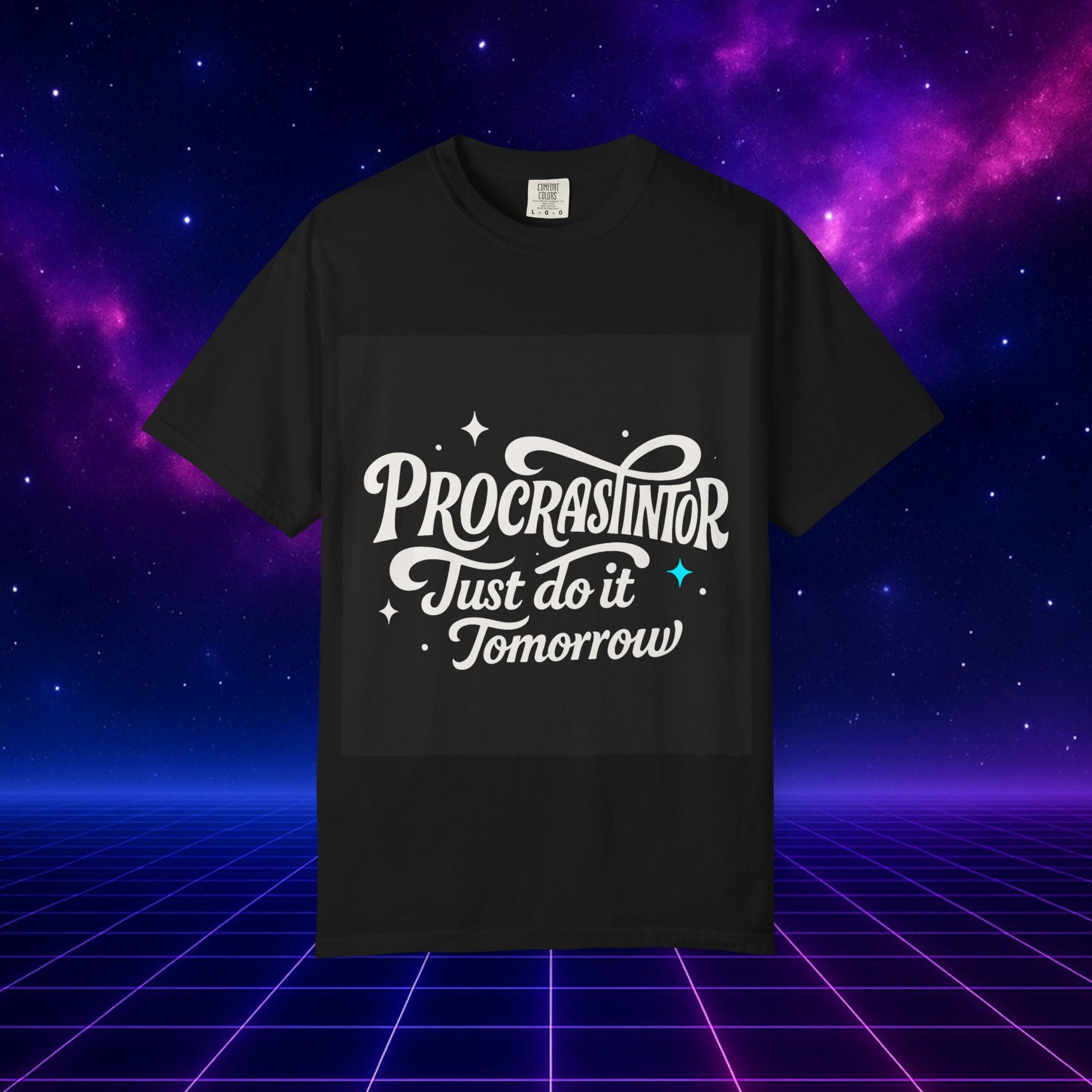 Procrastinator T-Shirt, Funny Gift for Students, Lazy Day Apparel, Motivational Tee, Casual Wear, Birthday Gift Idea