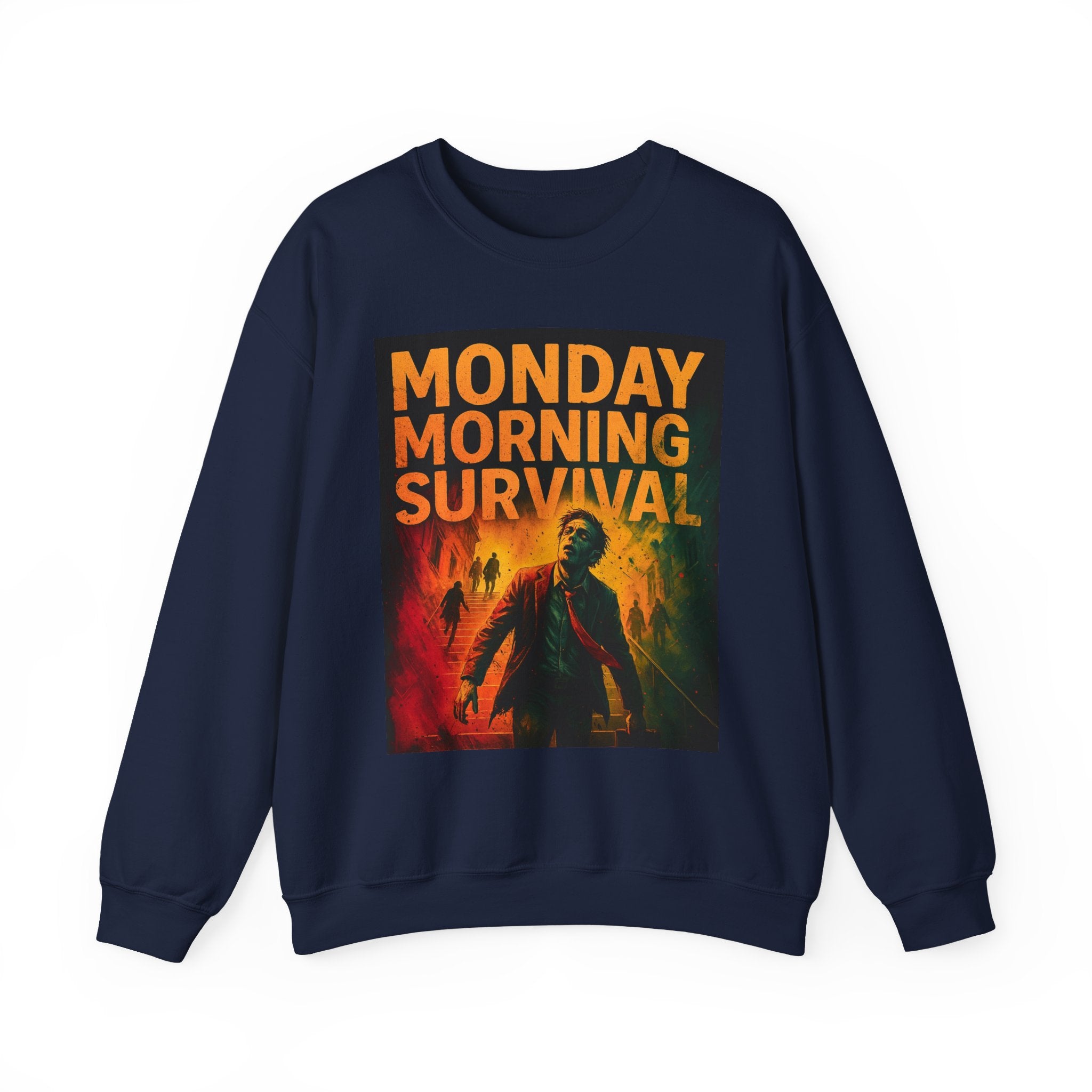 Monday Morning Survivor | Funny Office Humor Hoodie