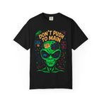 Don’t Push to Main T-Shirt | Funny Git Merge Conflict Alien Tee for Developers