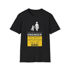 Engineer Dad Unisex T-Shirt, Funny Father's Day Tee, Gift for Dad, Engineer Humor Shirt, Casual Wear, Parenting Apparel