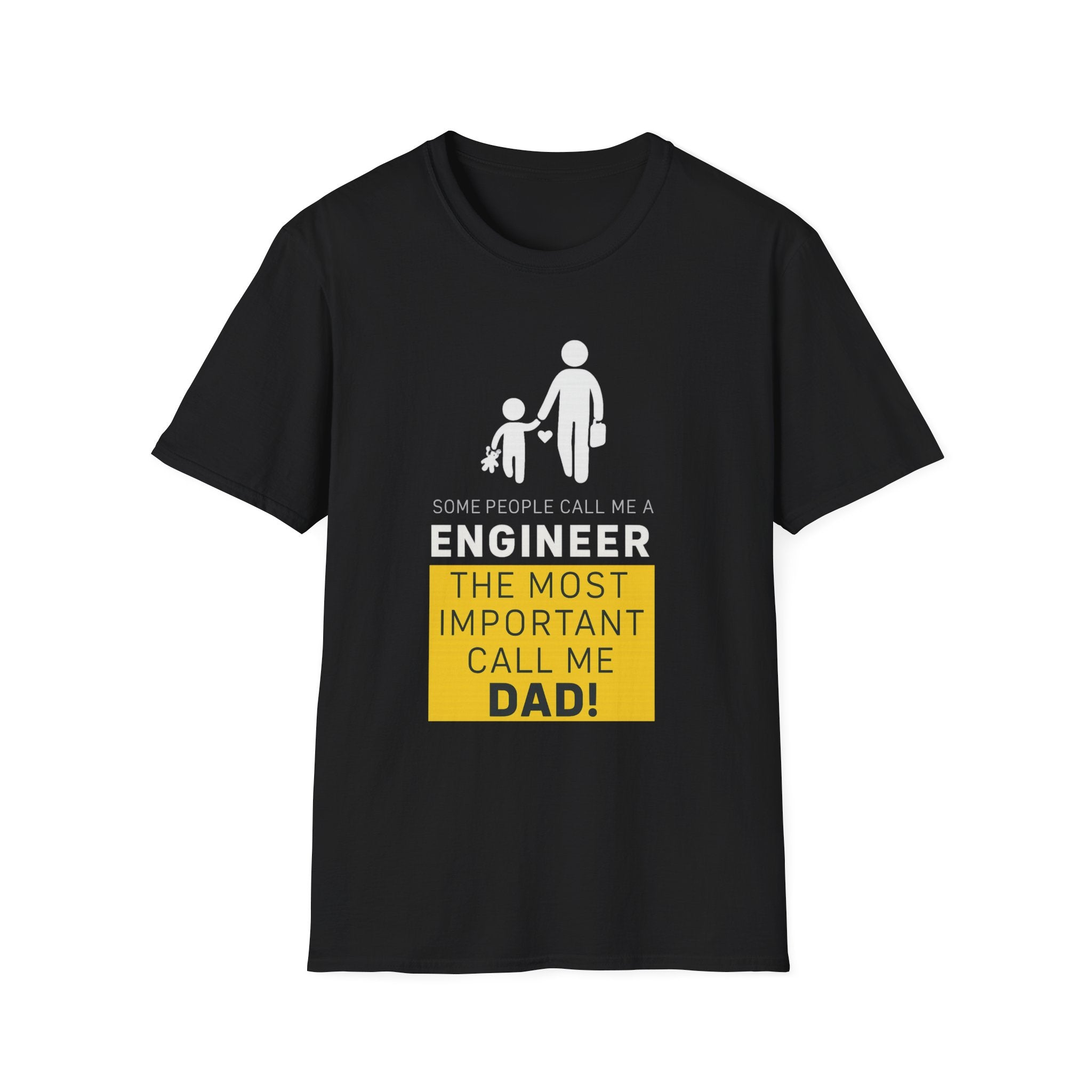 Engineer Dad Unisex T-Shirt, Funny Father's Day Tee, Gift for Dad, Engineer Humor Shirt, Casual Wear, Parenting Apparel
